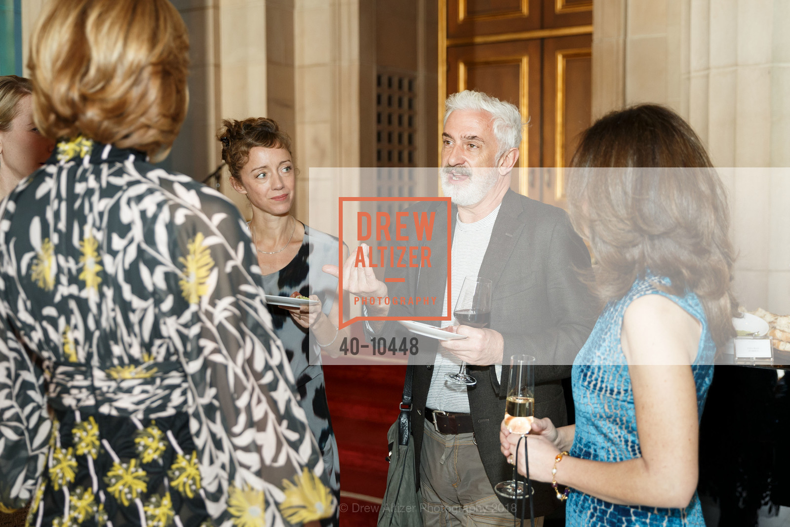 Cathy Marston, Patrick Kinmonth, SF Ballet's Stage Dinner 2018 - Unbound: A Festival of New Works, War Memorial Opera House. 301 Van Ness, April 16th, 2018, Photo #40-10448 Cathy Marston, Patrick Kinmonth, Photo #40-10448