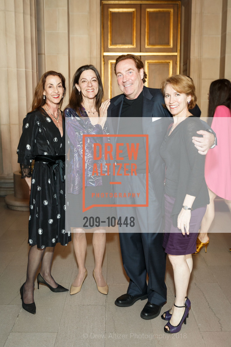 Natalie Meyjes, Anita Paciotti, Dan McGarry, Tina LeBlanc, SF Ballet's Stage Dinner 2018 - Unbound: A Festival of New Works, War Memorial Opera House. 301 Van Ness, April 16th, 2018