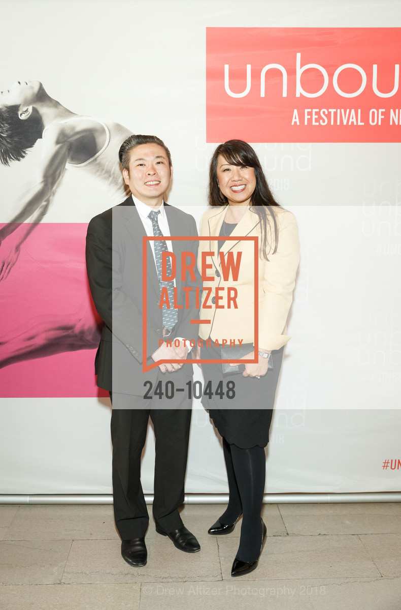 Brent Oya, Heidi Racherla, SF Ballet's Stage Dinner 2018 - Unbound: A Festival of New Works, War Memorial Opera House. 301 Van Ness, April 16th, 2018, Photo #240-10448 Brent Oya, Heidi Racherla, Photo #240-10448