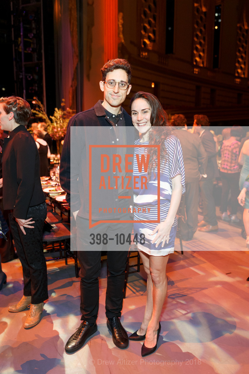 Justin Peck, Patricia Delgado, SF Ballet's Stage Dinner 2018 - Unbound: A Festival of New Works, War Memorial Opera House. 301 Van Ness, April 16th, 2018, Photo #398-10448 Justin Peck, Patricia Delgado, Photo #398-10448