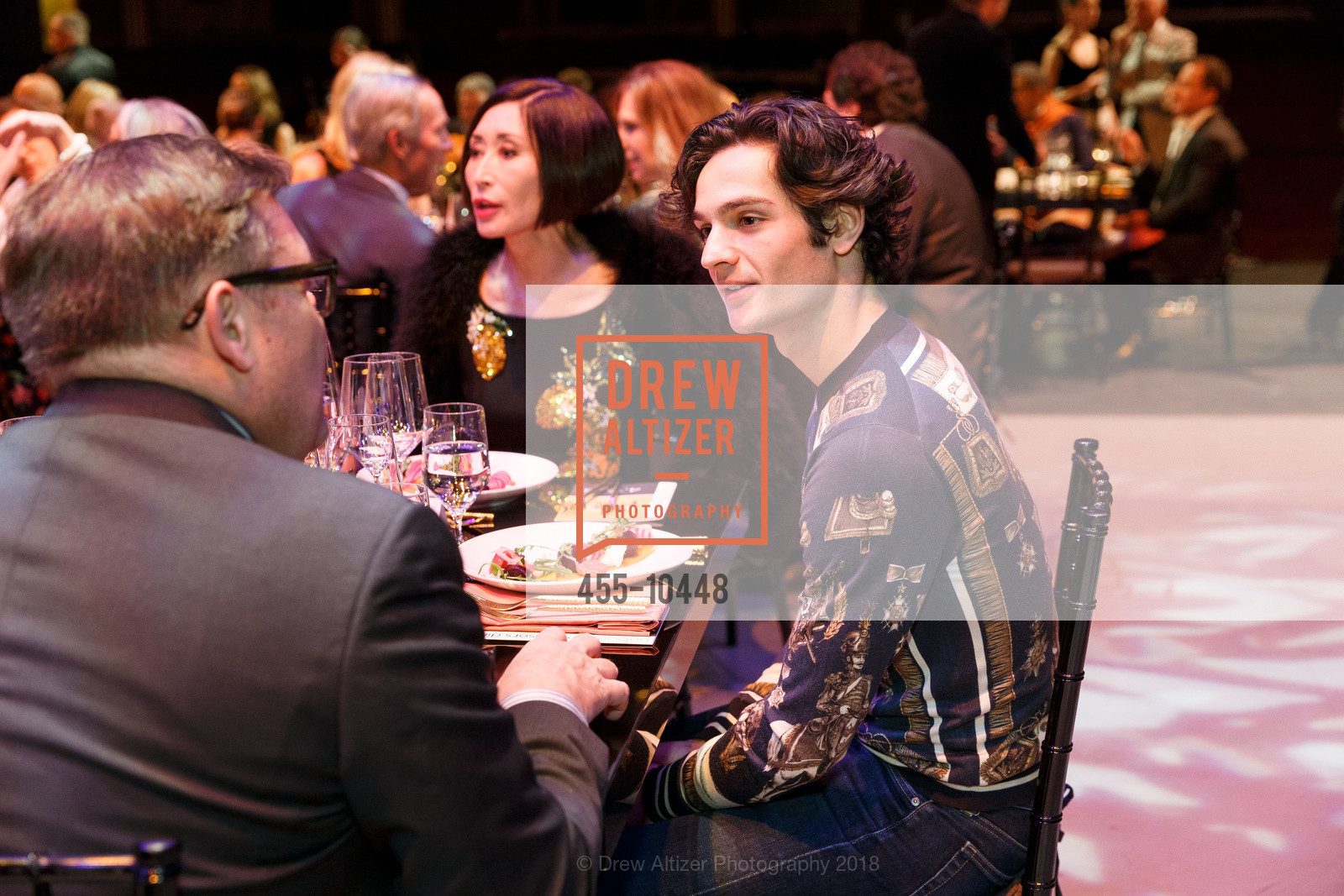 Angelo Greco, SF Ballet's Stage Dinner 2018 - Unbound: A Festival of New Works, War Memorial Opera House. 301 Van Ness, April 16th, 2018, Photo #455-10448 Angelo Greco, Photo #455-10448