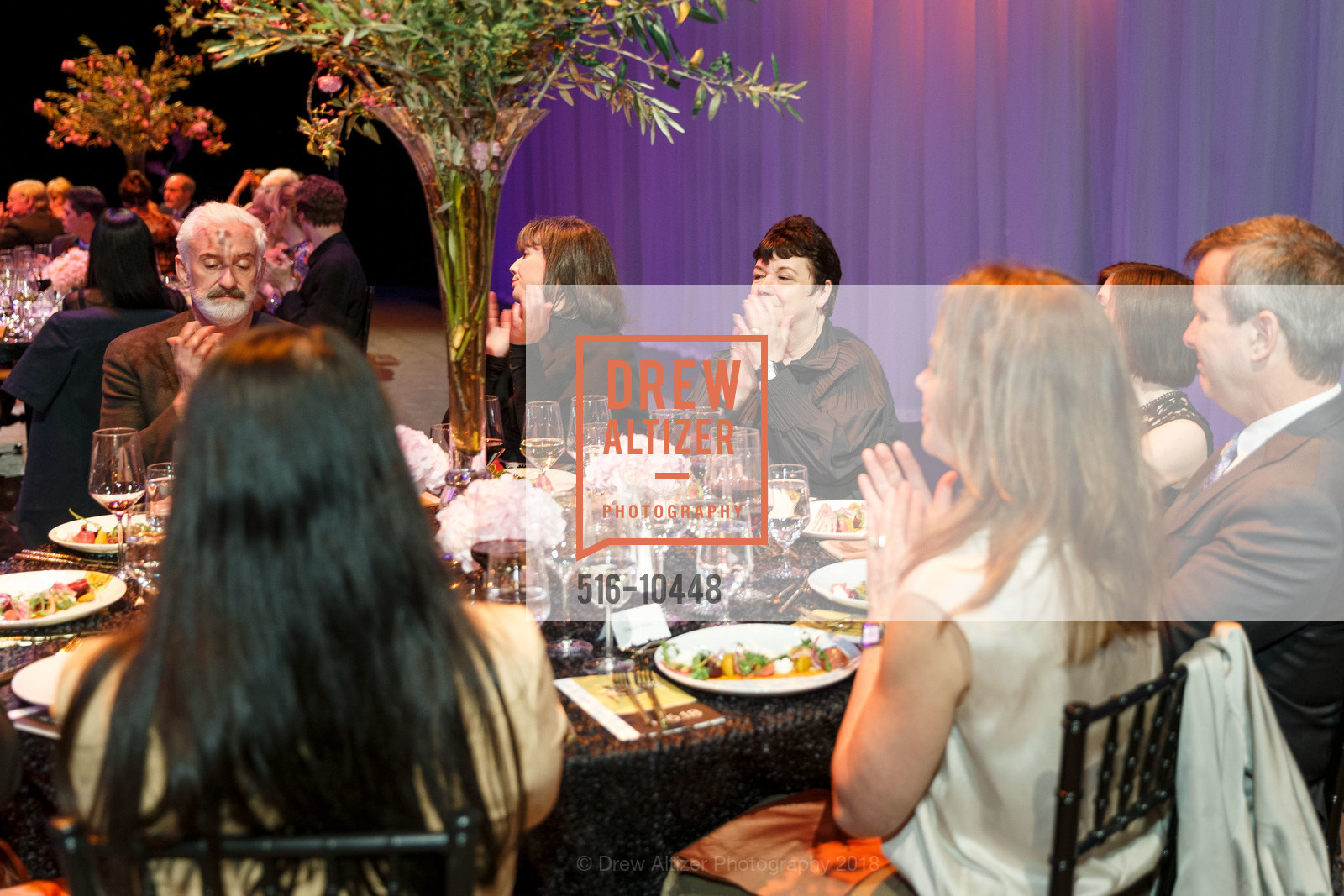 Atmosphere, SF Ballet's Stage Dinner 2018 - Unbound: A Festival of New Works, War Memorial Opera House. 301 Van Ness, April 16th, 2018