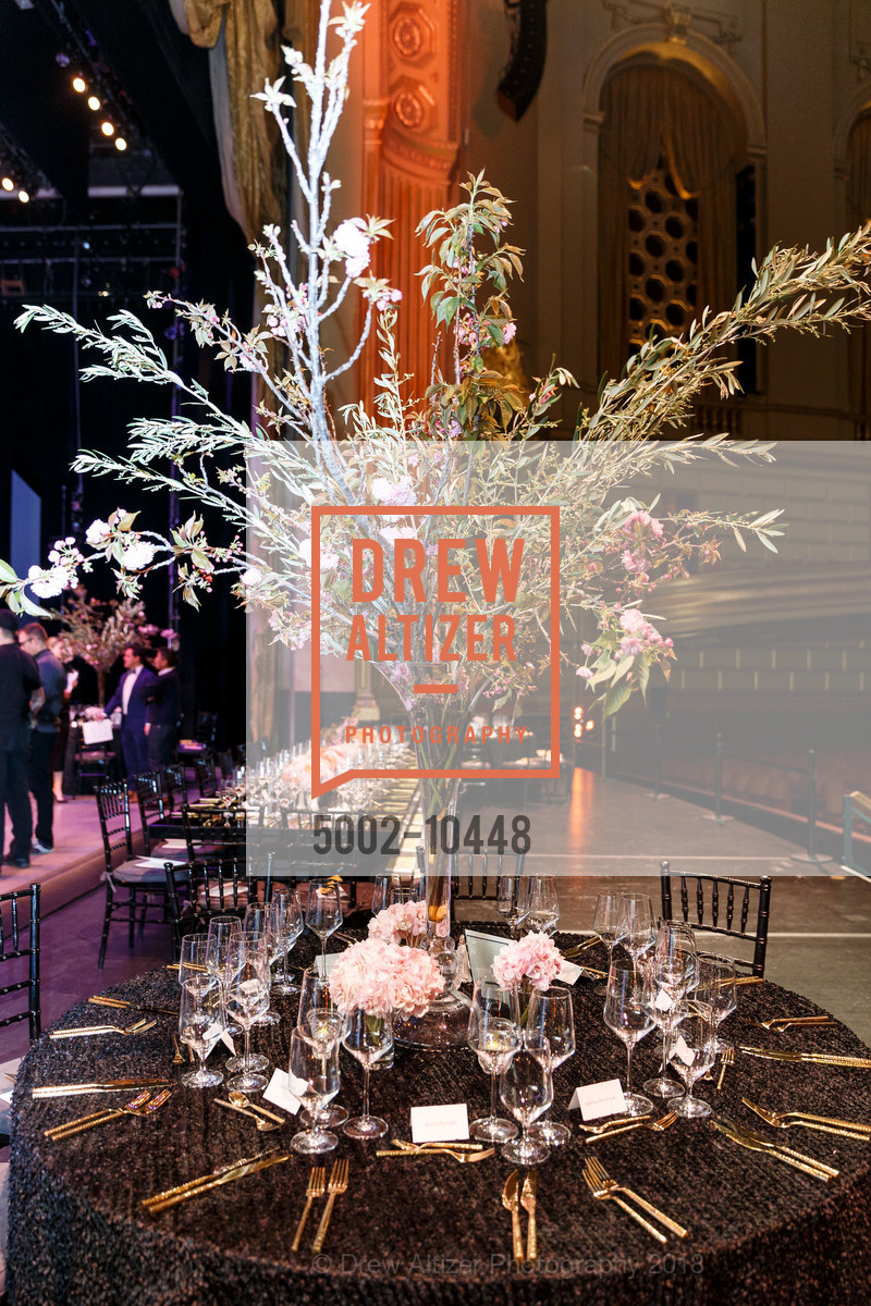 Atmosphere, SF Ballet's Stage Dinner 2018 - Unbound: A Festival of New Works, War Memorial Opera House. 301 Van Ness, April 16th, 2018
