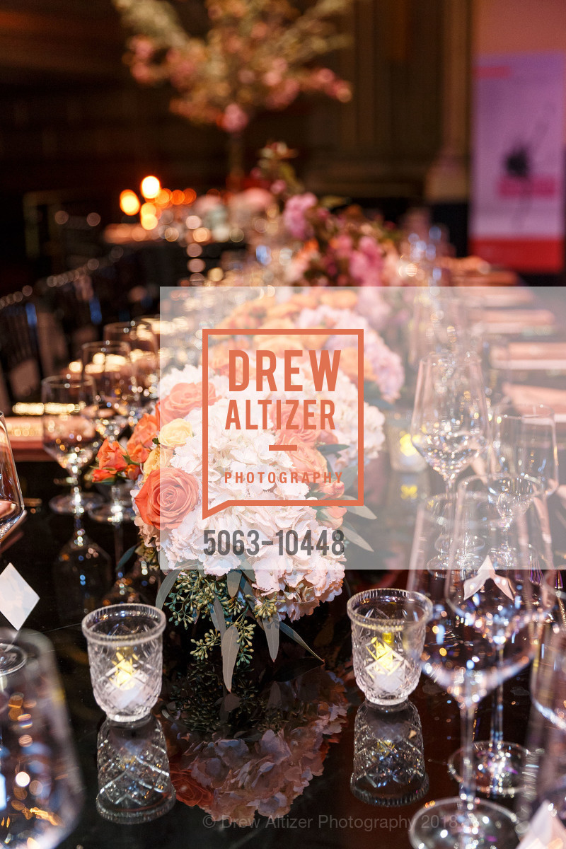 Atmosphere, SF Ballet's Stage Dinner 2018 - Unbound: A Festival of New Works, War Memorial Opera House. 301 Van Ness, April 16th, 2018
