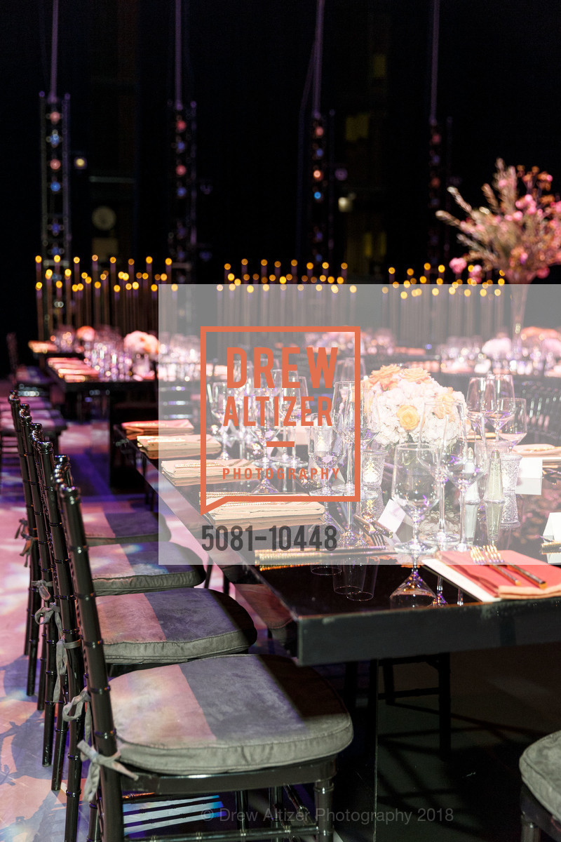 Atmosphere, SF Ballet's Stage Dinner 2018 - Unbound: A Festival of New Works, War Memorial Opera House. 301 Van Ness, April 16th, 2018,Drew Altizer, Drew Altizer Photography, full-service agency, private events, San Francisco photographer, photographer california