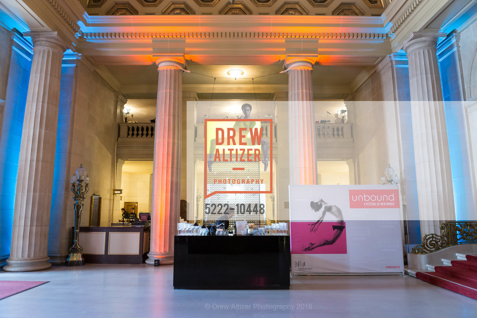 Atmosphere, SF Ballet's Stage Dinner 2018 - Unbound: A Festival of New Works, War Memorial Opera House. 301 Van Ness, April 16th, 2018,Drew Altizer, Drew Altizer Photography, full-service agency, private events, San Francisco photographer, photographer california