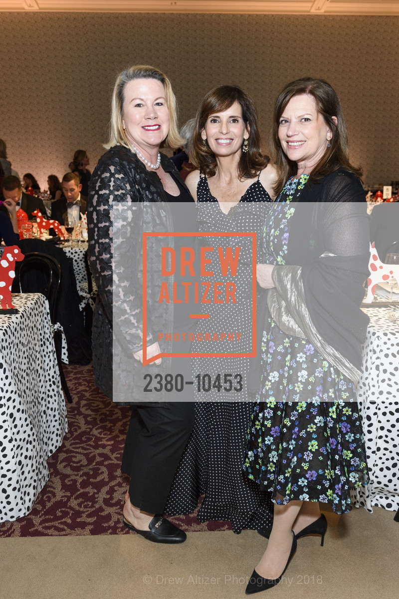 Laura Rombauer, Belinda Getler, Susan Golden, San Francisco SPCA 150th Anniversary Celebration 2018, San Francisco City Hall. 1 Dr. Carlton B. Goodlett Place, April 18th, 2018, Photo #2380-10453 Laura Rombauer, Belinda Getler, Susan Golden, Photo #2380-10453