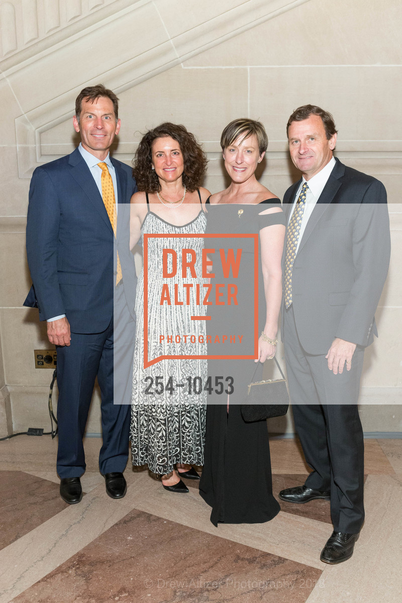Taylor Greenleaf, Tara Conrow, Carolyn Tett, David Tett, San Francisco SPCA 150th Anniversary Celebration 2018, San Francisco City Hall. 1 Dr. Carlton B. Goodlett Place, April 18th, 2018, Photo #254-10453 Taylor Greenleaf, Tara Conrow, Carolyn Tett, David Tett, Photo #254-10453