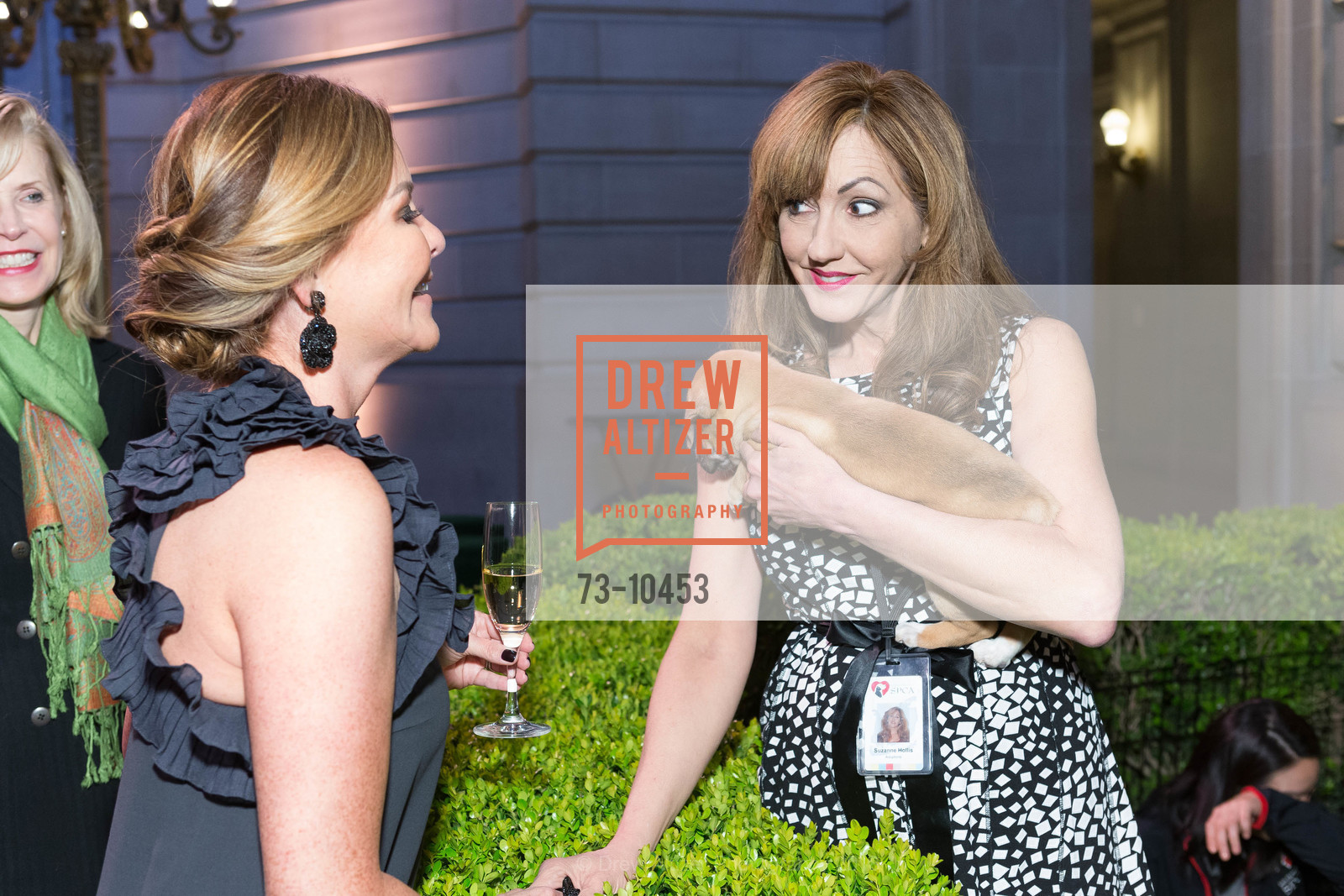 Judy Davies, Suzanne Hollis, San Francisco SPCA 150th Anniversary Celebration 2018, San Francisco City Hall. 1 Dr. Carlton B. Goodlett Place, April 18th, 2018, Photo #73-10453 Judy Davies, Suzanne Hollis, Photo #73-10453