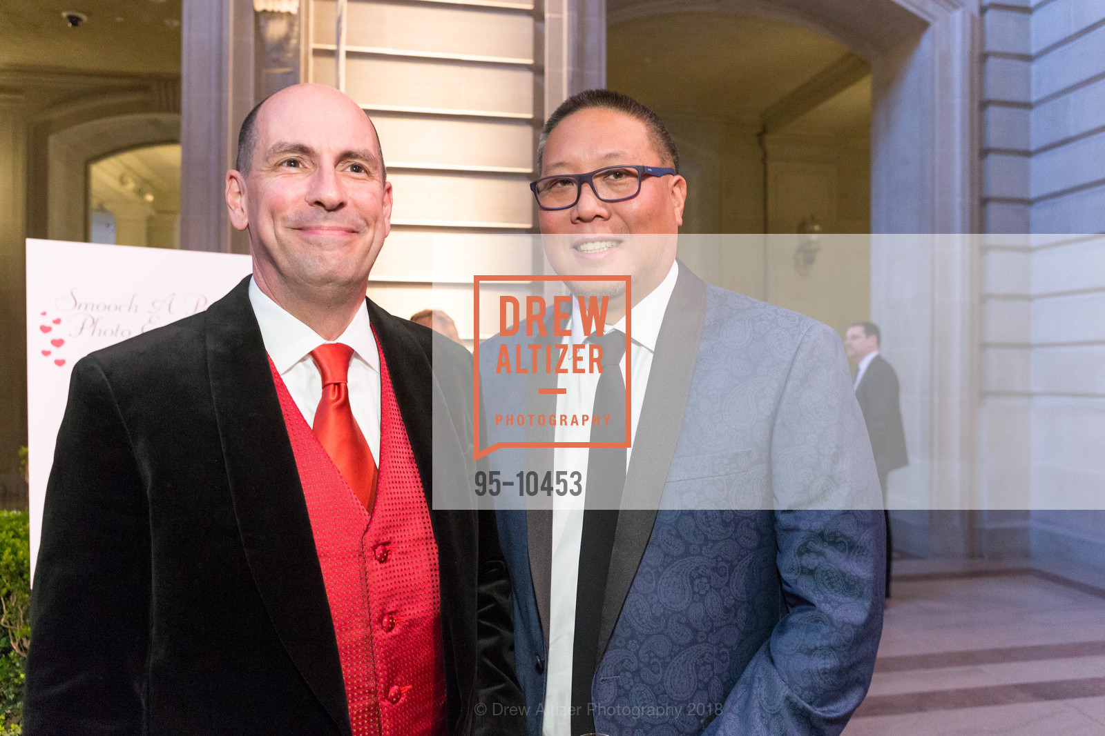 Marcus Pon, Terry Abad, San Francisco SPCA 150th Anniversary Celebration 2018, San Francisco City Hall. 1 Dr. Carlton B. Goodlett Place, April 18th, 2018, Photo #95-10453 Marcus Pon, Terry Abad, Photo #95-10453