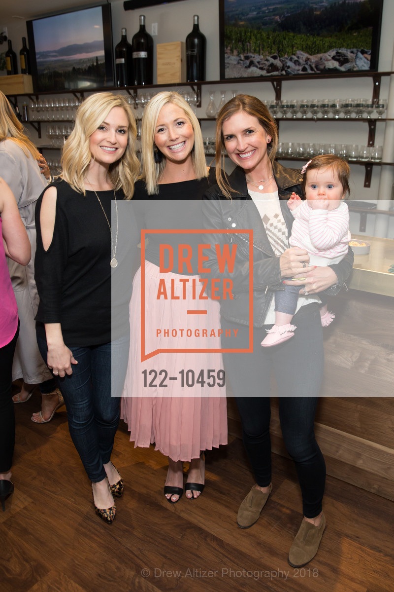 Kristen Page, Michelle Zimmerman, Haley Bell, Willa Bell, UCSF Ambassadors Cultivation Launch Party, Cultivar. 2379 Chestnut St, San Francisco, CA 94123, April 17th, 2018, Photo #122-10459 Kristen Page, Michelle Zimmerman, Haley Bell, Willa Bell, Photo #122-10459