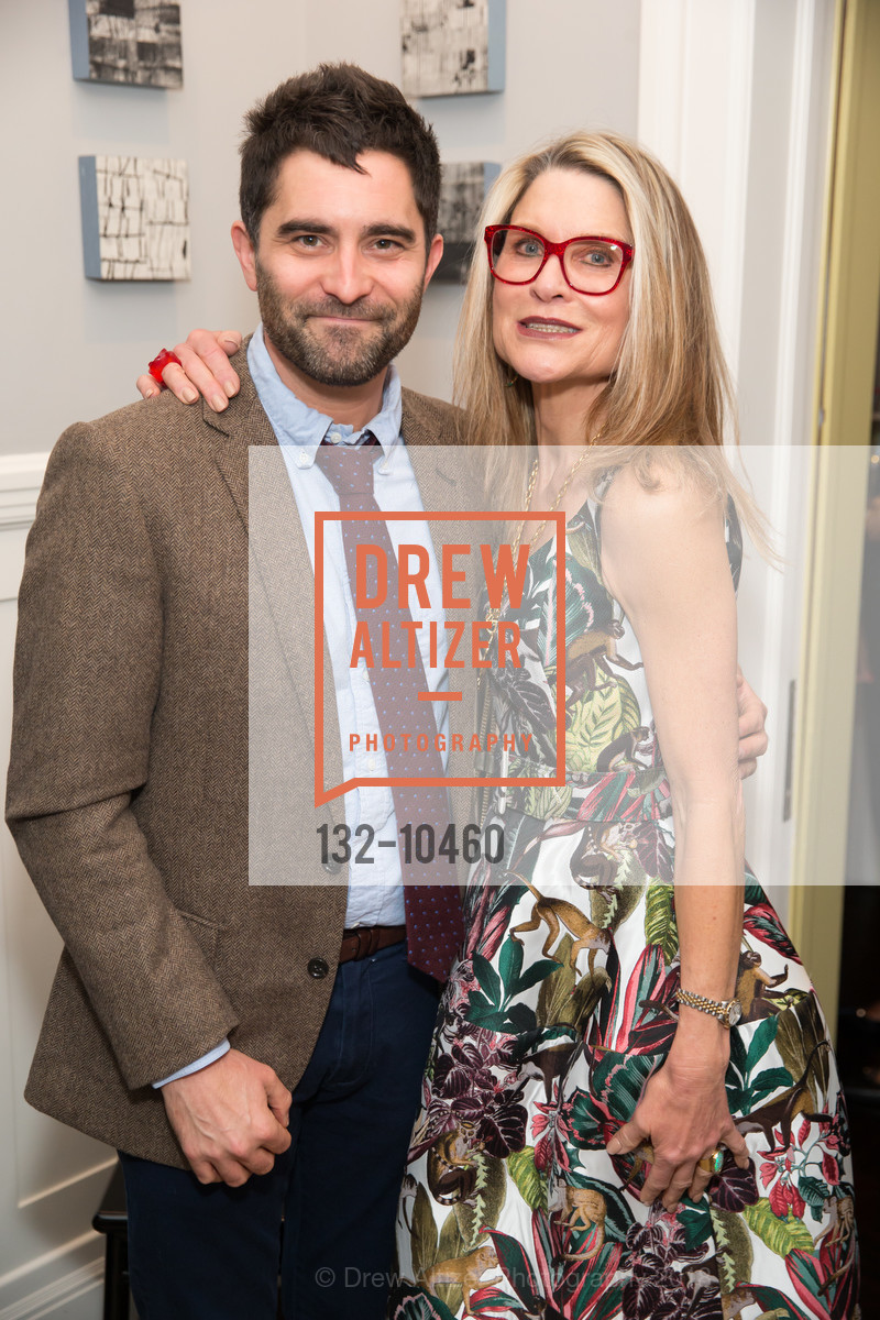 Evan Pricco, Gwyn Vitello, FAMSF Leadership Circle Annual Soiree, Private Residence, April 18th, 2018, Photo #132-10460 Evan Pricco, Gwyn Vitello, Photo #132-10460