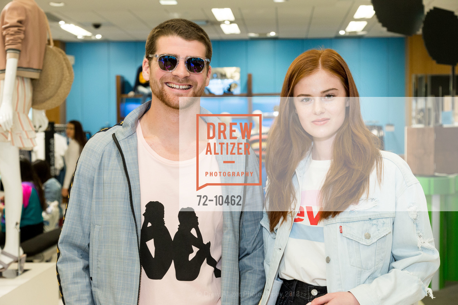 Cashel Barnett, Taylor Lovelace, 90s Fashion Show Bloomingdales, Bloomingdale's. 845 Market St, San Francisco, CA 94103, April 19th, 2018, Photo #72-10462 Cashel Barnett, Taylor Lovelace, Photo #72-10462