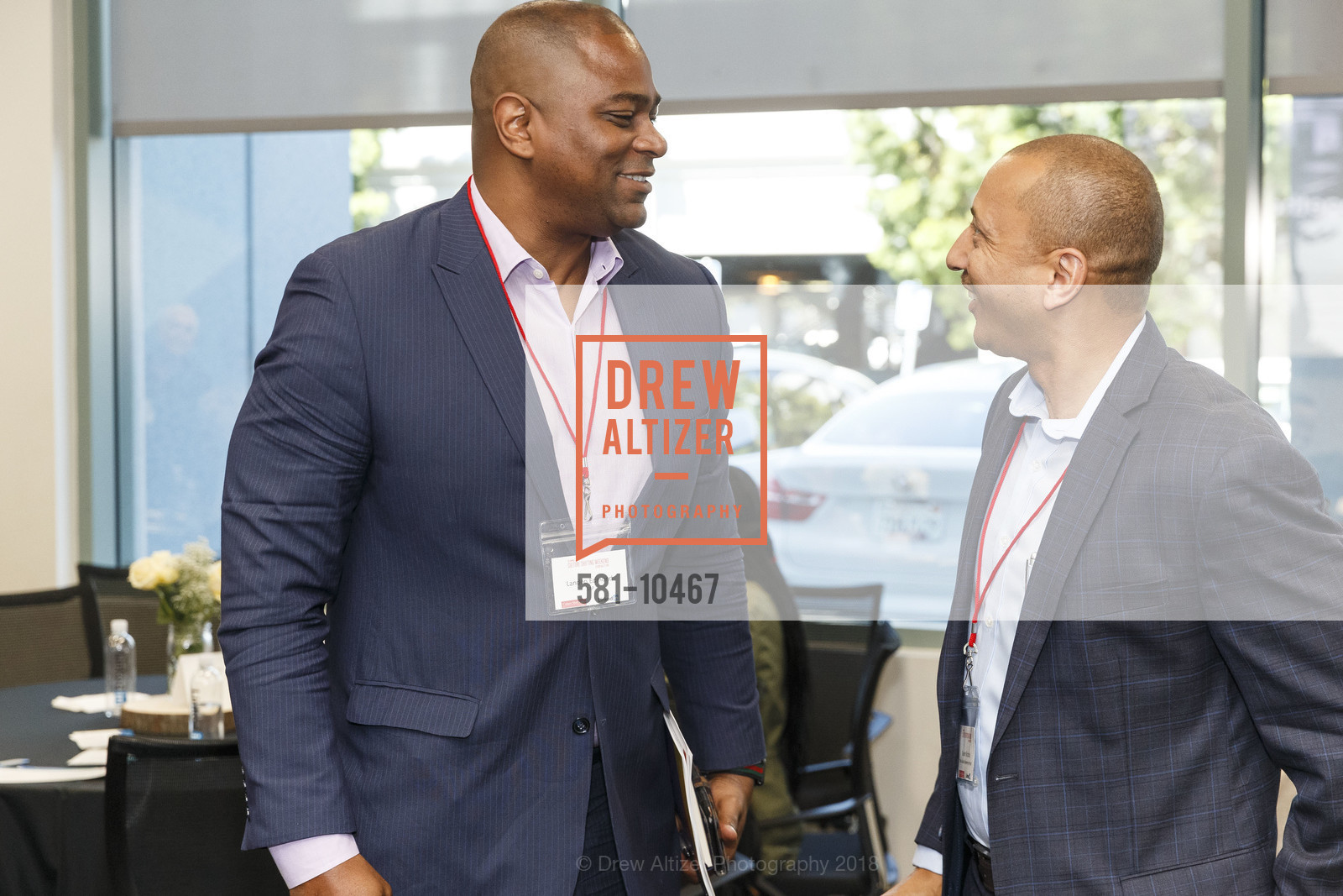 Kevin Nichols, Landon Edmond, Millennial Tech Entrepreneurs Breakfast at Culture Shifting Weekend 2018, LinkedIn Sunnyvale. 1000 West Maude Avenue, April 20th, 2018, Photo #581-10467 Kevin Nichols, Landon Edmond, Photo #581-10467