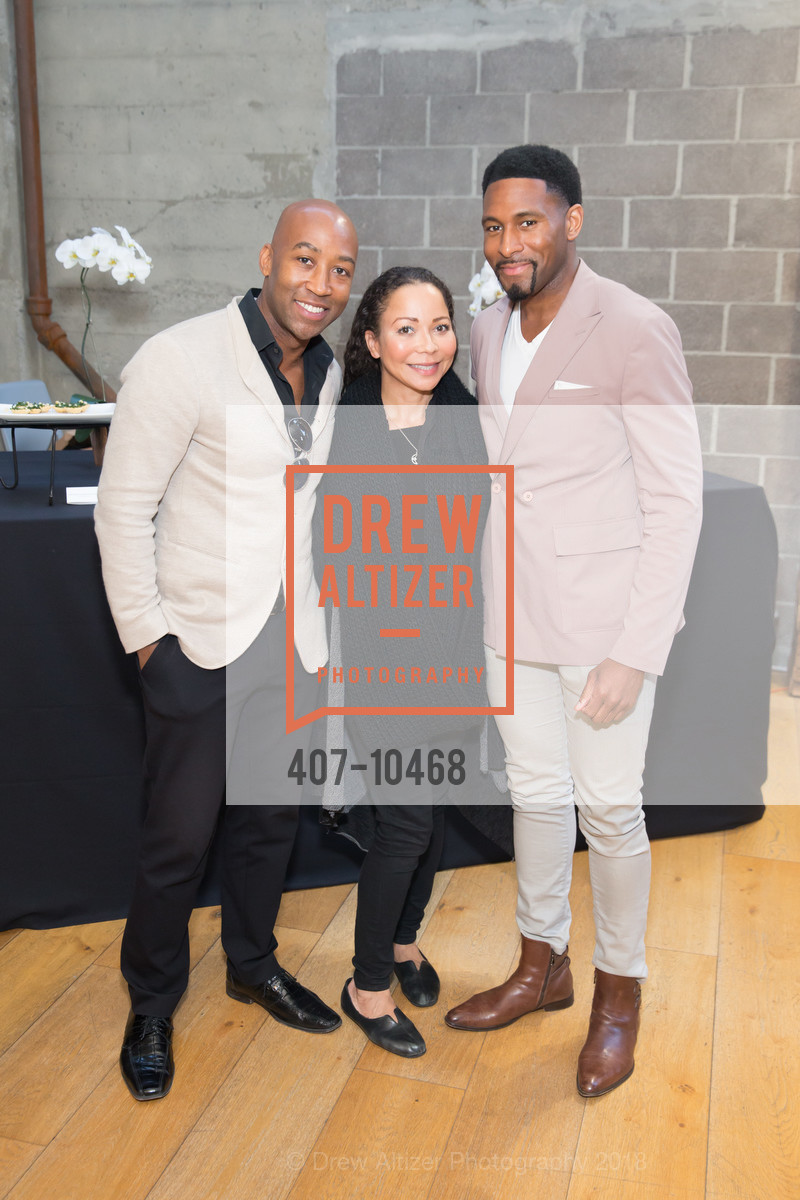 Kwame Anku, Nichol Bradford, Brandon Andrews, Fireside Chat at Culture Shifting Weekend 2018, SAP.io. 334 Brannan Street, April 20th, 2018, Photo #407-10468 Kwame Anku, Nichol Bradford, Brandon Andrews, Photo #407-10468
