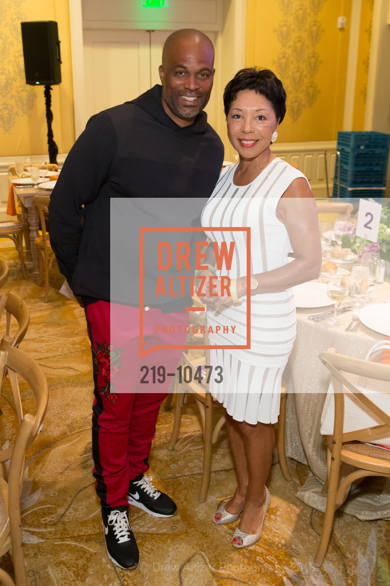 Chris Spencer, Caretha Coleman, Awards Ceremony at Culture Shifting Weekend 2018, Rosewood Hotel. 2825 Sand Hill Road, April 22nd, 2018, Photo #219-10473 Chris Spencer, Caretha Coleman, Photo #219-10473