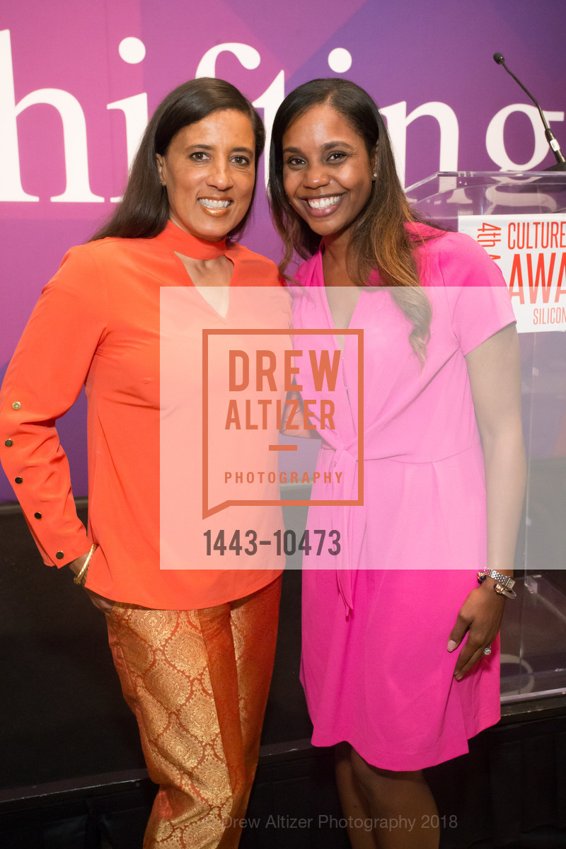 Jeannine Carter, Lauren Hale Ogbeche, Awards Ceremony at Culture Shifting Weekend 2018, Rosewood Hotel. 2825 Sand Hill Road, April 22nd, 2018, Photo #1443-10473 Jeannine Carter, Lauren Hale Ogbeche, Photo #1443-10473