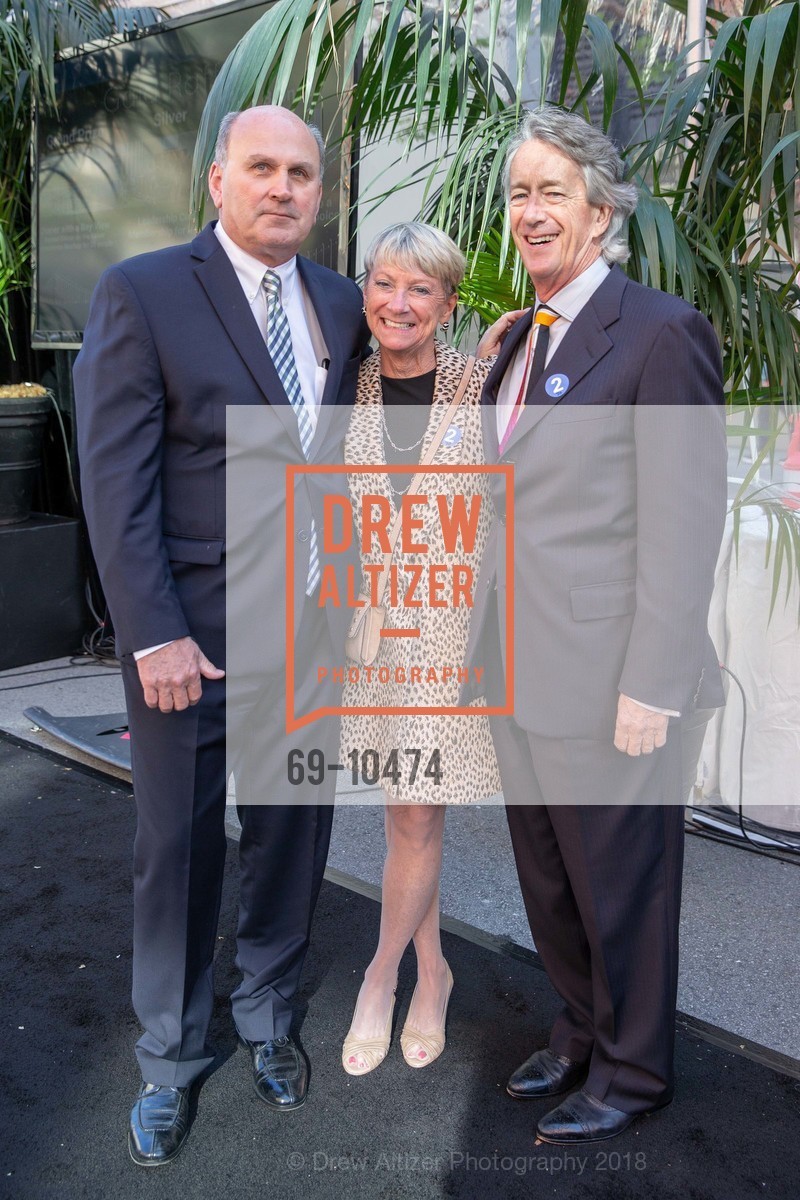 Nick Leon, Maureen Dwyer, Mark Hennigh, Commonwealth Club Annual Dinner 2018, The Commonwealth Club. 110 The Embarcadero, April 19th, 2018, Photo #69-10474 Nick Leon, Maureen Dwyer, Mark Hennigh, Photo #69-10474