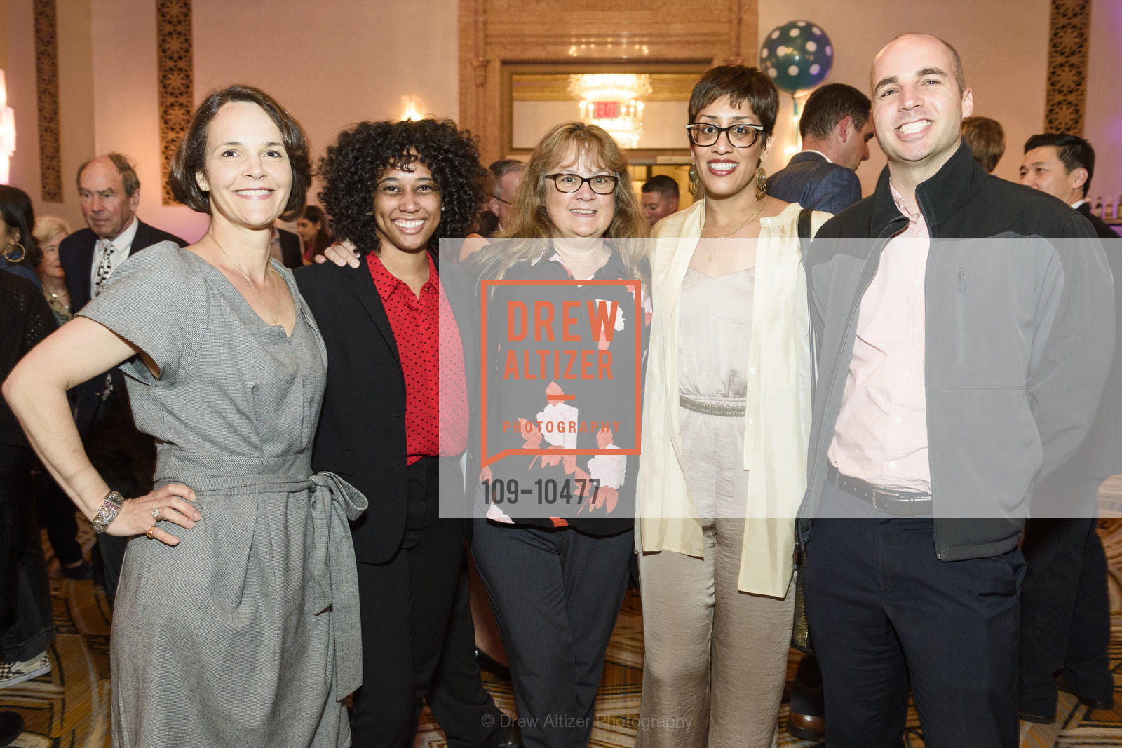 Cecile Chalifour, Shani Ryan, Marty Jones, Neha Shah, James Vossoughi, TNDC Birthday Dinner 2018, The Westin St. Francis, Photo #109-10477 Cecile Chalifour, Shani Ryan, Marty Jones, Neha Shah, James Vossoughi, Photo #109-10477