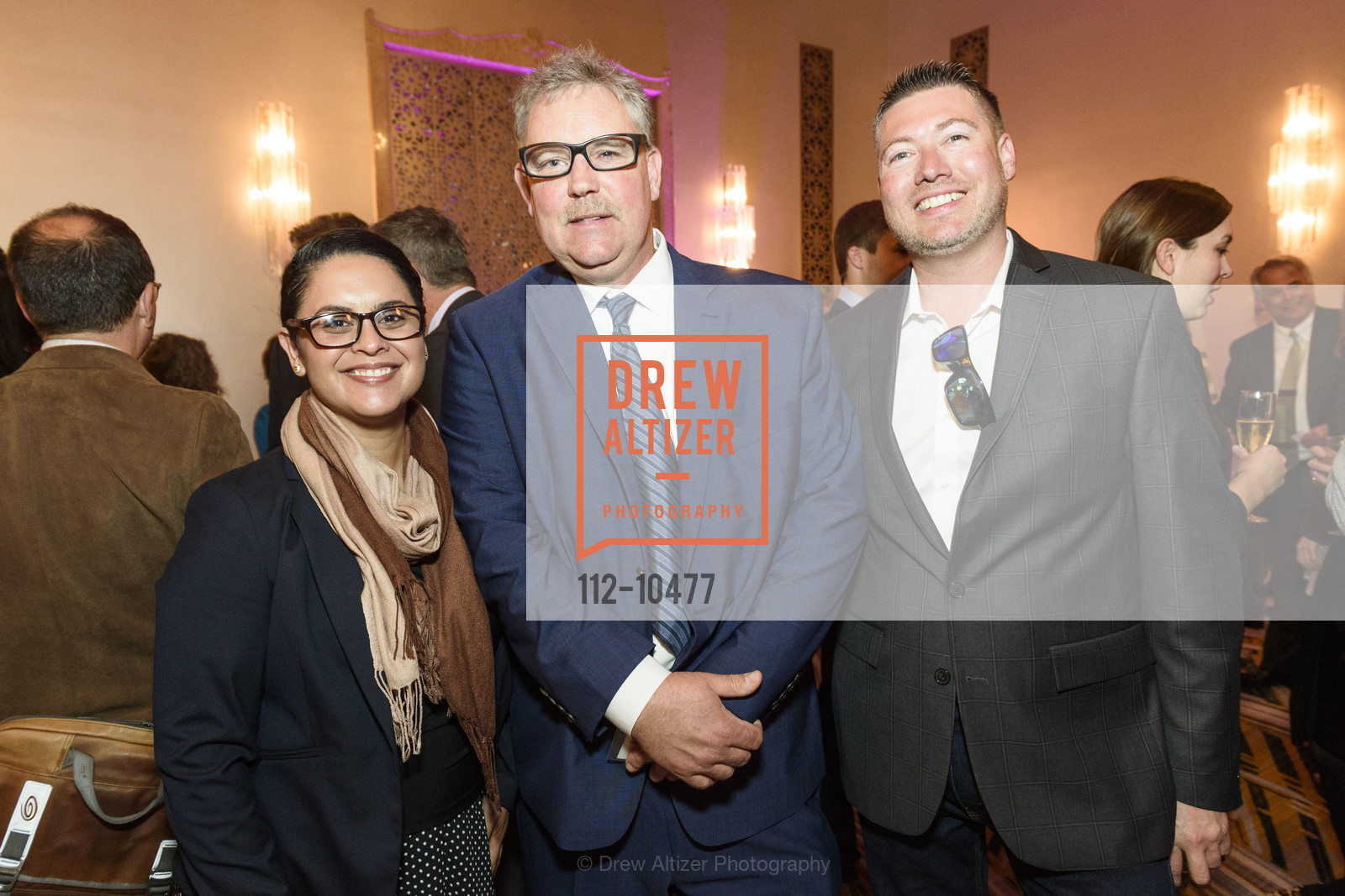 Lorena Guadiana, Timothy Reyff, Daniel Greg, TNDC Birthday Dinner 2018, The Westin St. Francis, Photo #112-10477 Lorena Guadiana, Timothy Reyff, Daniel Greg, Photo #112-10477