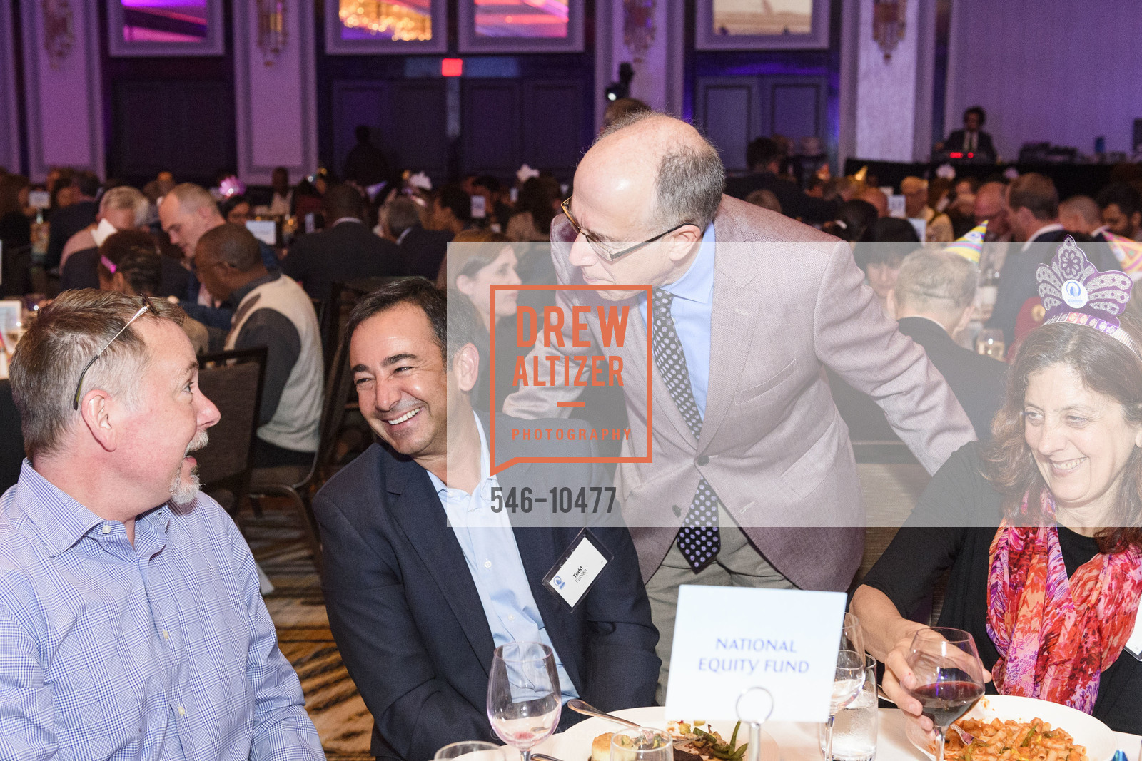 Todd Fabian, Don Falk, Toby Lieberman, TNDC Birthday Dinner 2018, The Westin St. Francis, Photo #546-10477 Todd Fabian, Don Falk, Toby Lieberman, Photo #546-10477