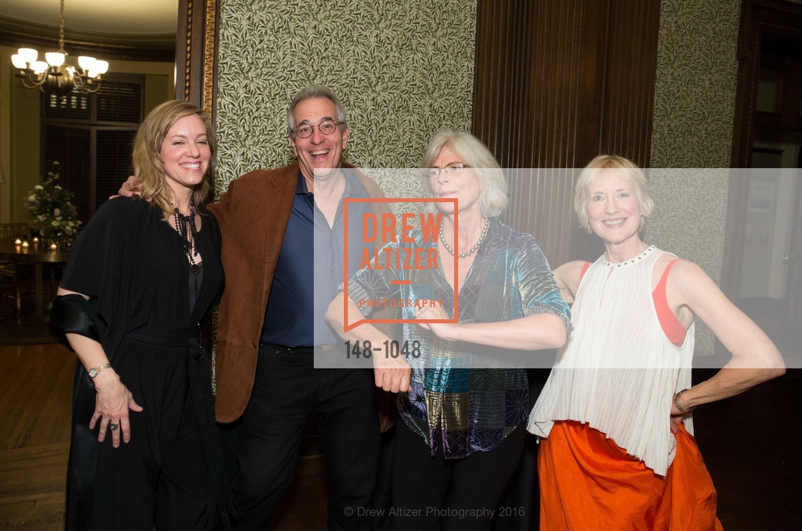 Shea Wells, Ridgely Evers, Colleen McGlynn, Libbie Reilly, Jeff Schlarb's Birthday: Space and Time, 800 Powell St, March 20th, 2016, Photo #148-1048 Shea Wells, Ridgely Evers, Colleen McGlynn, Libbie Reilly, Photo #148-1048
