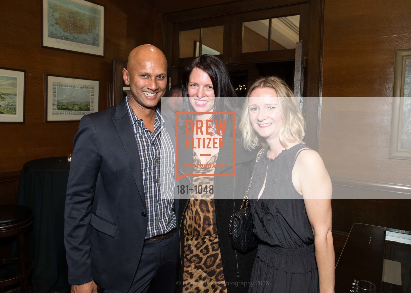 Anjan Mitra, Tray Schlarb, Justine Davies, Jeff Schlarb's Birthday: Space and Time, 800 Powell St, March 20th, 2016, Photo #181-1048 Anjan Mitra, Tray Schlarb, Justine Davies, Photo #181-1048