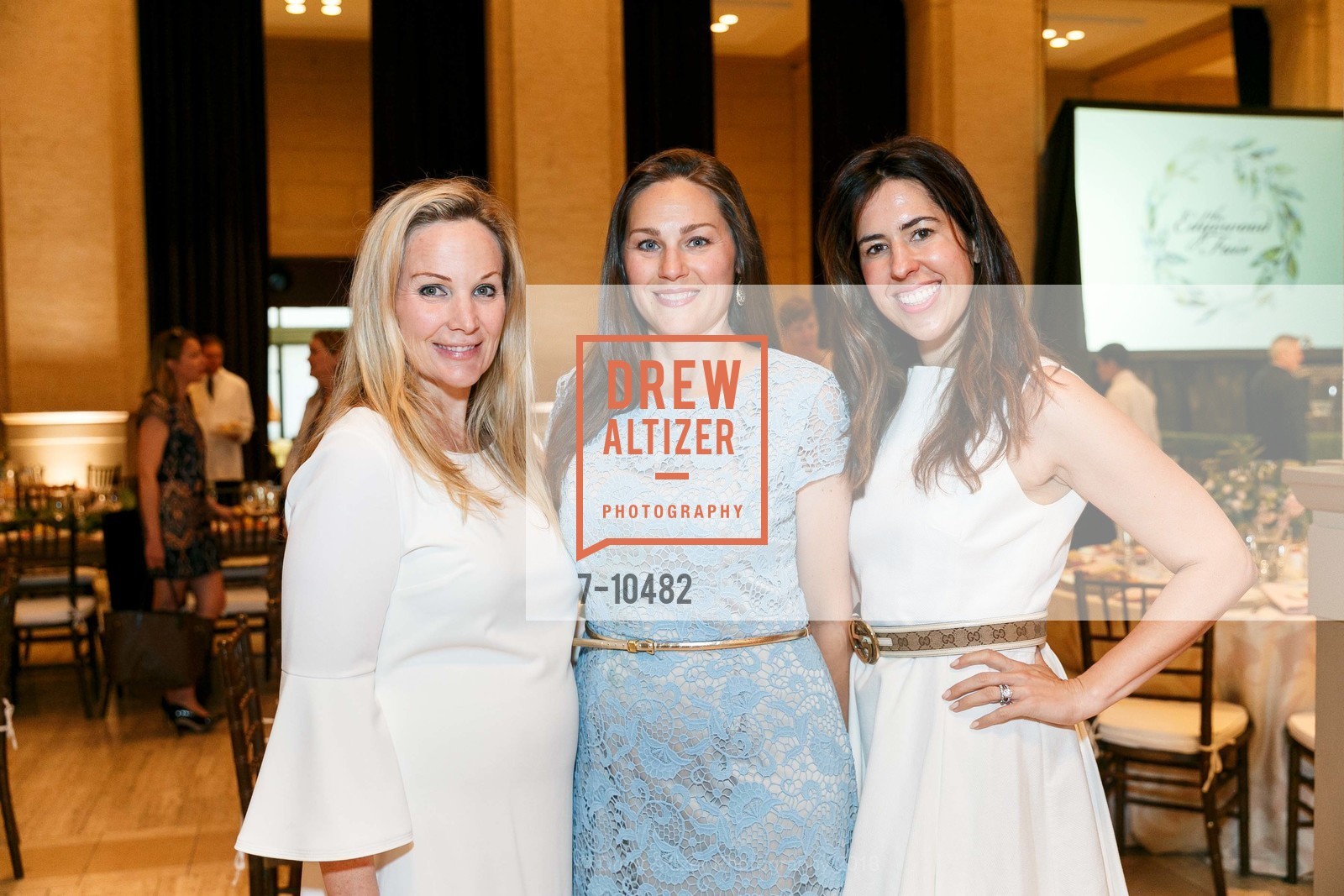 Rachel Eaton, Kelly Overstreet, Pam Preston, 52nd Annual Edgewood Fair Luncheon 2018, Bently Reserve. 301 Battery Street, April 27th, 2018, Photo #7-10482 Rachel Eaton, Kelly Overstreet, Pam Preston, Photo #7-10482
