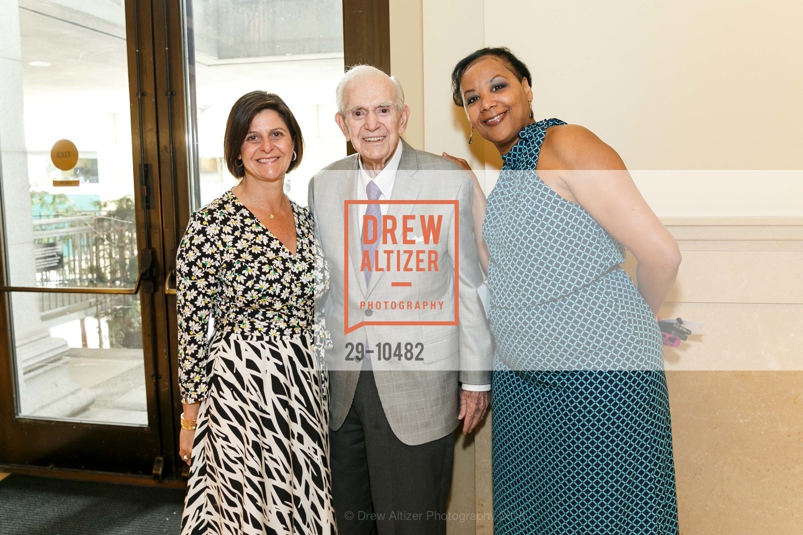Lynn Dolce, Robert Gotcher, Maria Guillory, 52nd Annual Edgewood Fair Luncheon 2018, Bently Reserve. 301 Battery Street, April 27th, 2018, Photo #29-10482 Lynn Dolce, Robert Gotcher, Maria Guillory, Photo #29-10482