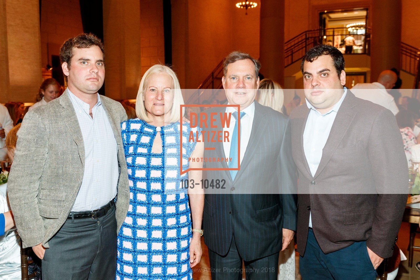 Will Oberndorf, Susan Oberndorf, Bill Oberndorf, 52nd Annual Edgewood Fair Luncheon 2018, Bently Reserve. 301 Battery Street, April 27th, 2018, Photo #103-10482 Will Oberndorf, Susan Oberndorf, Bill Oberndorf, Photo #103-10482