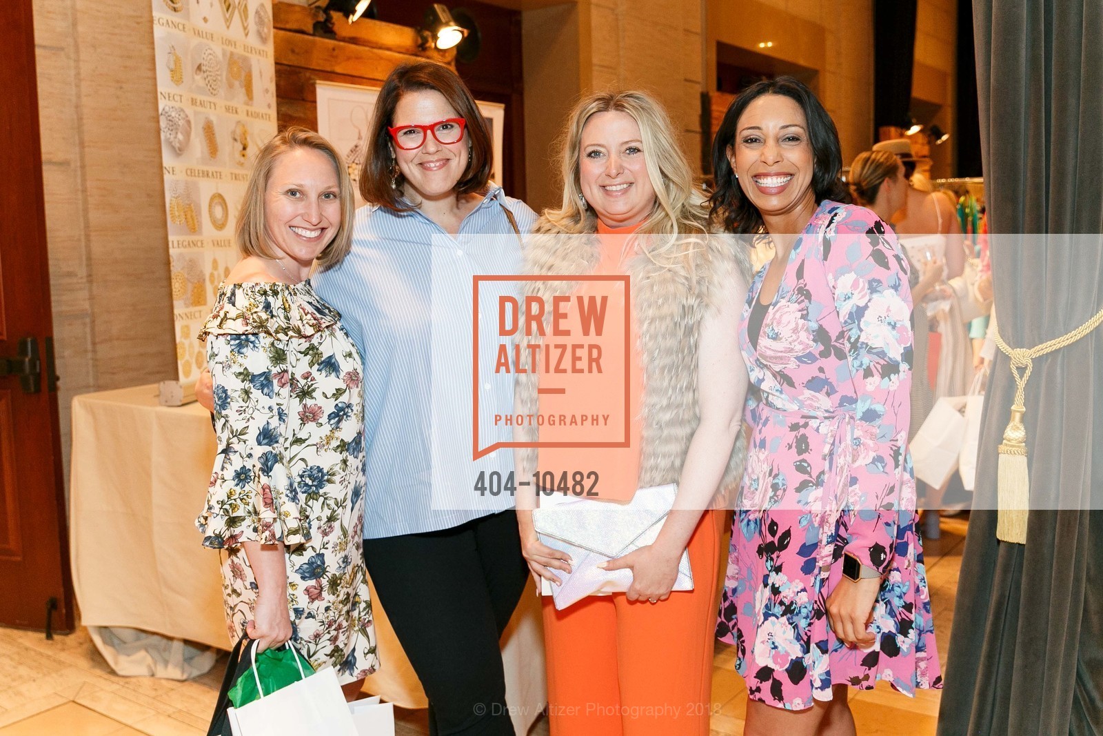 Lauren Inman, Beth Daza, Jennifer Kurry, Lindsay Calihanie, 52nd Annual Edgewood Fair Luncheon 2018, Bently Reserve. 301 Battery Street, April 27th, 2018, Photo #404-10482 Lauren Inman, Beth Daza, Jennifer Kurry, Lindsay Calihanie, Photo #404-10482