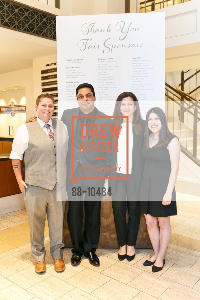 Keri Kirby, Anil Awasti, Lourdes Cordero, Marisol Terrazas, 52nd Annual Edgewood Fair Gala 2018, Bently Reserve. 301 Battery Street, April 26th, 2018, Photo #88-10484 Keri Kirby, Anil Awasti, Lourdes Cordero, Marisol Terrazas, Photo #88-10484