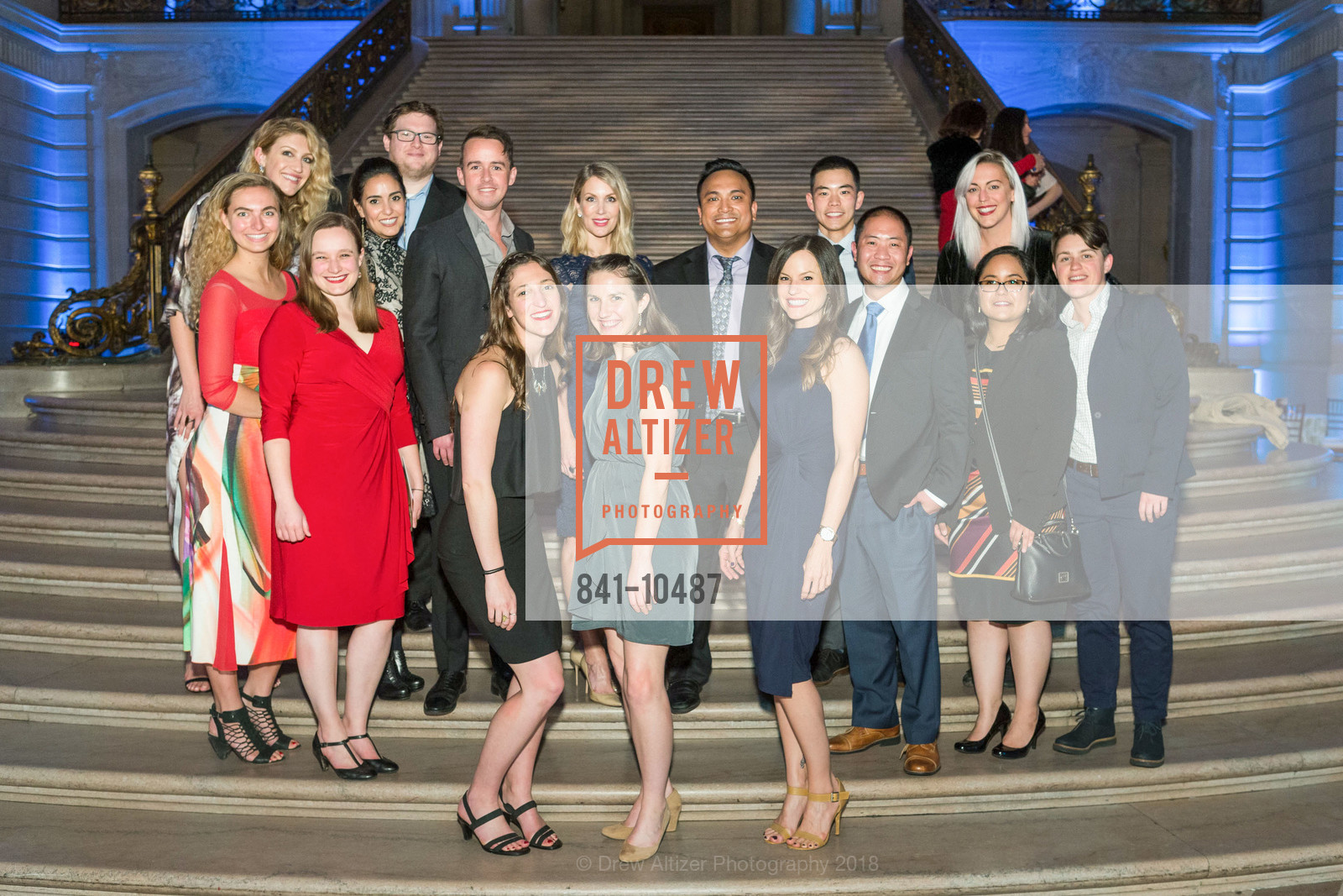 Ashley Cookery, Taylor Skillin, Heather Holmes, Franco Finn, Molly Marsh, Cara Walden, Rachel Bayuk, Lili Polastri, St. Anthony Foundation's Annual Serving Hope Gala 2018, San Francisco City Hall. 1 Dr. Carlton B. Goodlett Place, April 26th, 2018, Photo #841-10487 Ashley Cookery, Taylor Skillin, Heather Holmes, Franco Finn, Molly Marsh, Cara Walden, Rachel Bayuk, Lili Polastri, Photo #841-10487