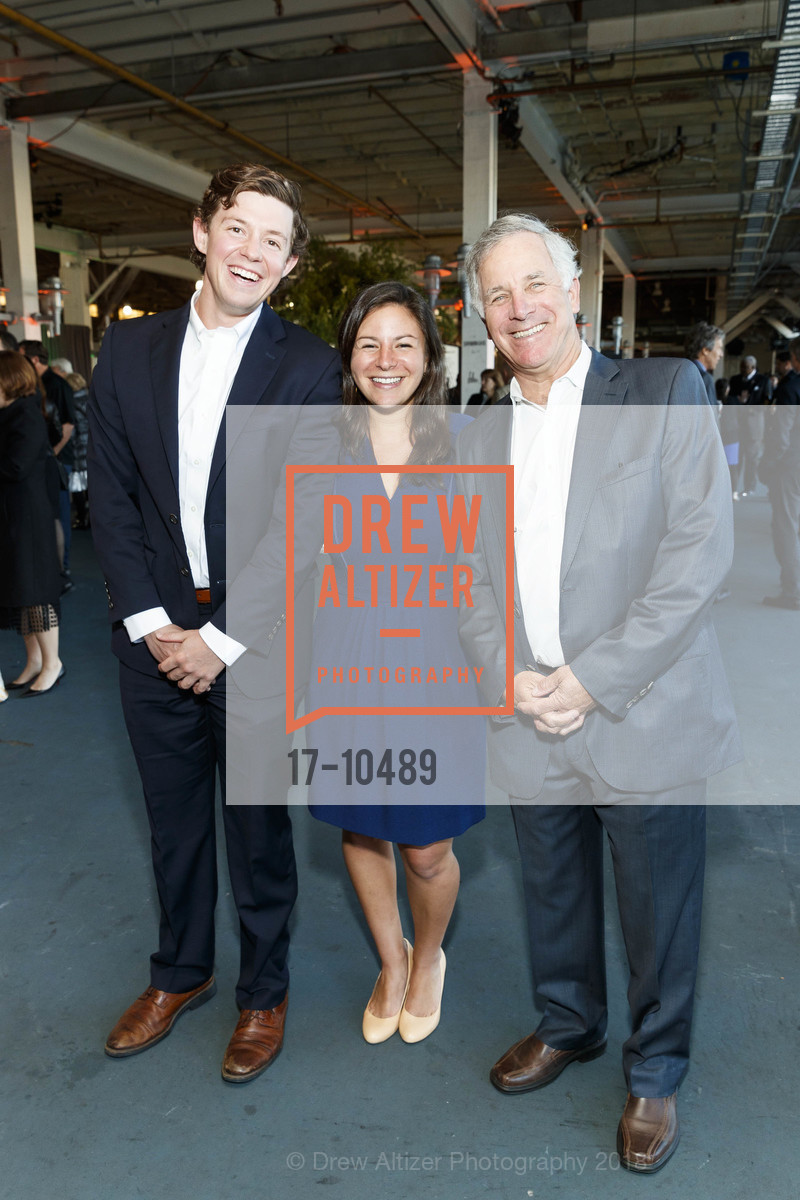 Josh Rombach, Danielle Hirshberg, Gary Hirshberg, EWG's 25th Annual Earth Dinner 2018, Pier 35. 1454 The Embarcadero, April 26th, 2018, Photo #17-10489 Josh Rombach, Danielle Hirshberg, Gary Hirshberg, Photo #17-10489