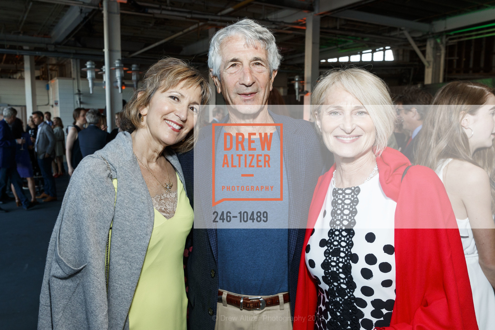 Karen Behnke, Howard Luria, Deb Callahan, EWG's 25th Annual Earth Dinner 2018, Pier 35. 1454 The Embarcadero, April 26th, 2018, Photo #246-10489 Karen Behnke, Howard Luria, Deb Callahan, Photo #246-10489