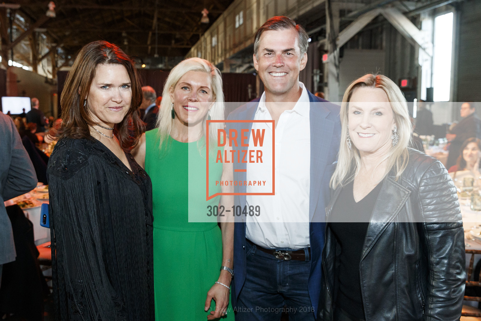 Kendall Wilkinson, Holly Farrell, Brian Hetherington, Jill Hetherington, EWG's 25th Annual Earth Dinner 2018, Pier 35. 1454 The Embarcadero, April 26th, 2018, Photo #302-10489 Kendall Wilkinson, Holly Farrell, Brian Hetherington, Jill Hetherington, Photo #302-10489
