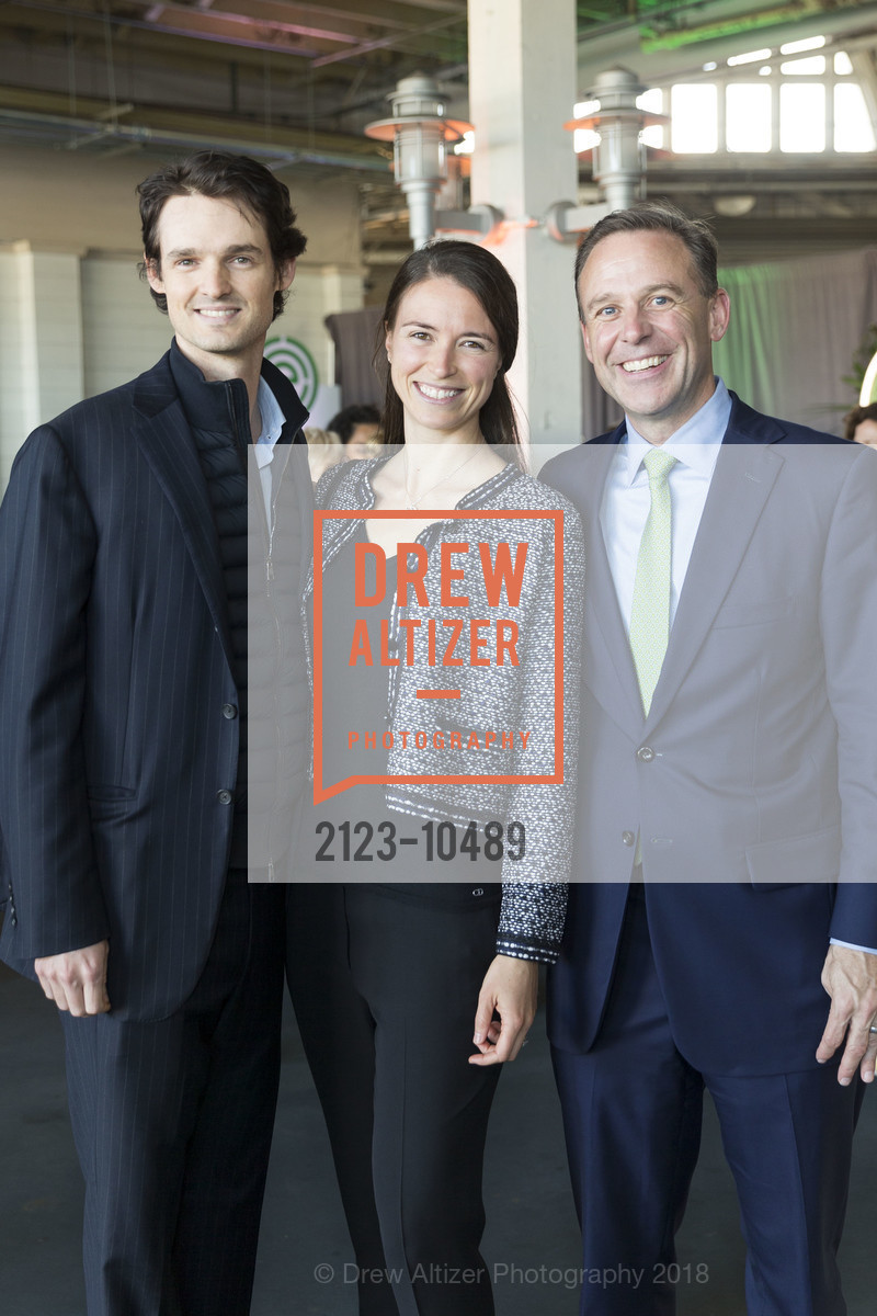 Nicholas Desmarais, Myriam Desmarais, David Lyon, EWG's 25th Annual Earth Dinner 2018, Pier 35. 1454 The Embarcadero, April 26th, 2018, Photo #2123-10489 Nicholas Desmarais, Myriam Desmarais, David Lyon, Photo #2123-10489