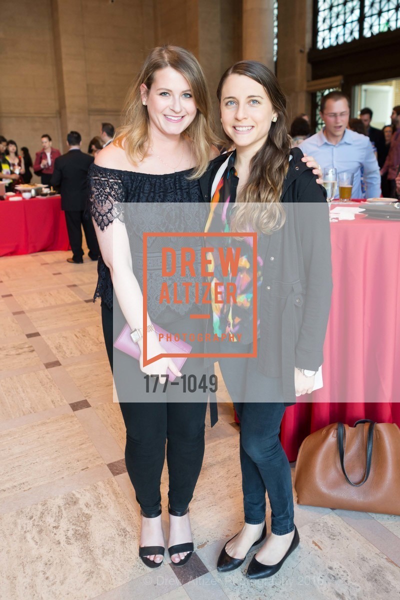 Emily Goldstein, Emma Leyton, ENCORE! Sensorium Pre-Party, Asian Art Museum. 200 Larkin Street, March 23rd, 2016, Photo #177-1049 Emily Goldstein, Emma Leyton, Photo #177-1049