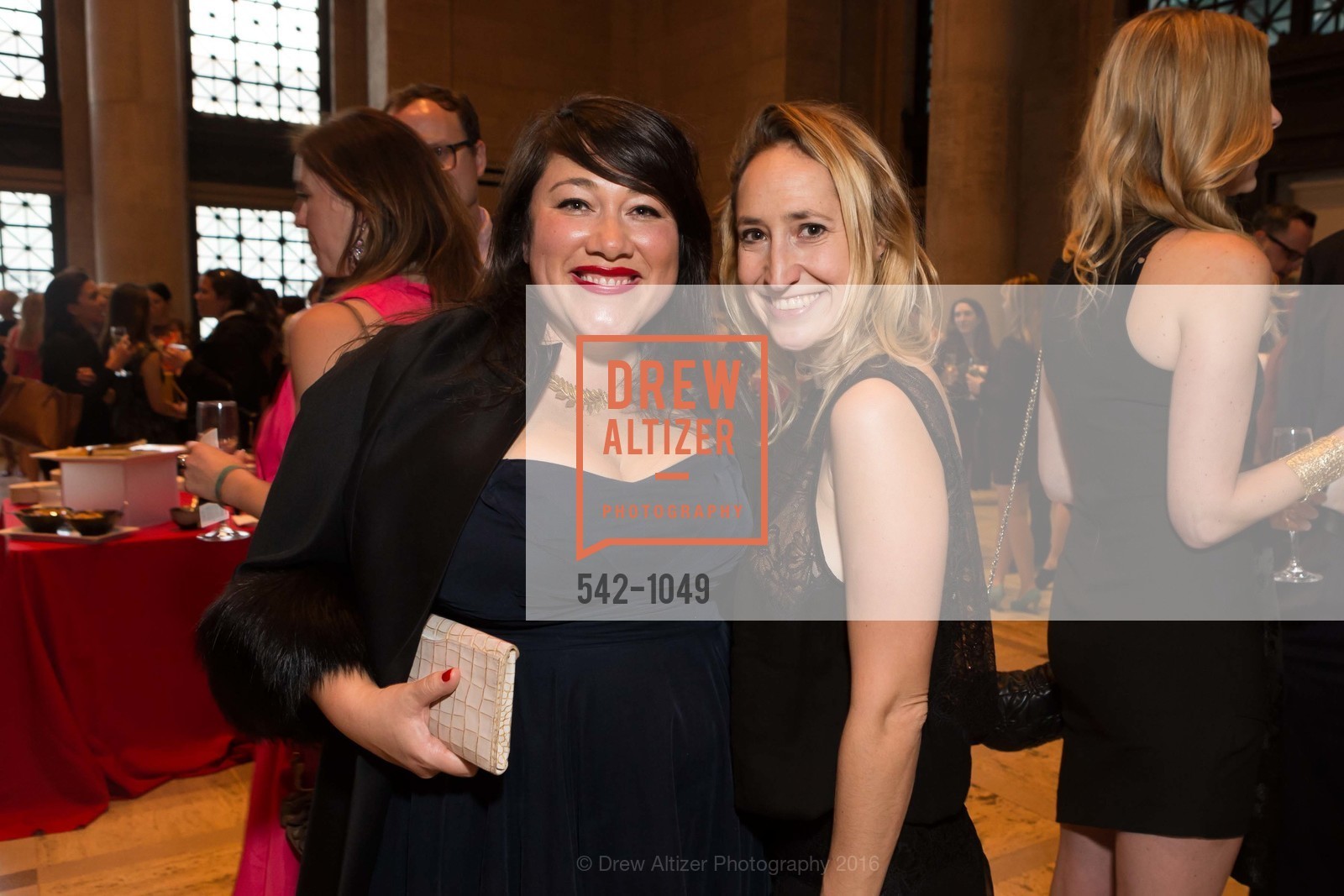 Felicity Meu, Tess Perez, ENCORE! Sensorium Pre-Party, Asian Art Museum. 200 Larkin Street, March 23rd, 2016, Photo #542-1049 Felicity Meu, Tess Perez, Photo #542-1049