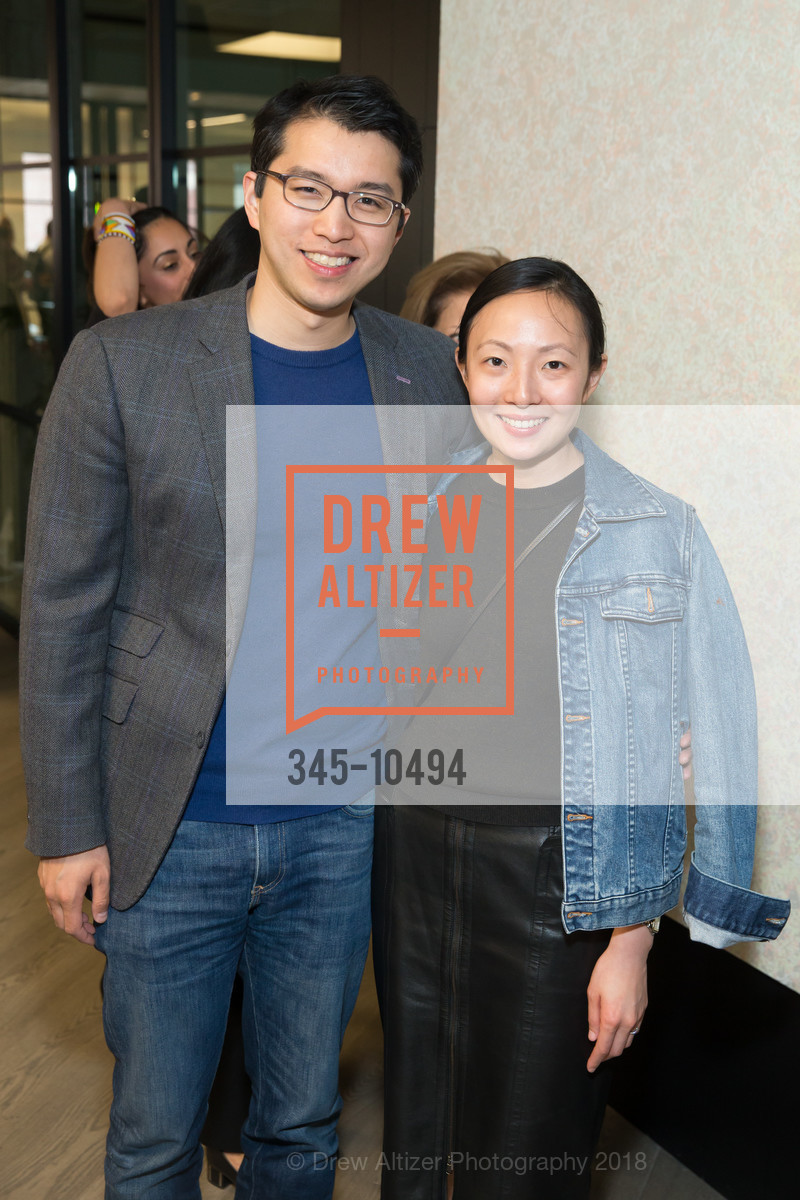 Victor Siu, Jessica Lee, CANOPY Jackson Square Opening, CANOPY, 4th Floor. 595 Pacific Avenue, April 24th, 2018, Photo #345-10494 Victor Siu, Jessica Lee, Photo #345-10494