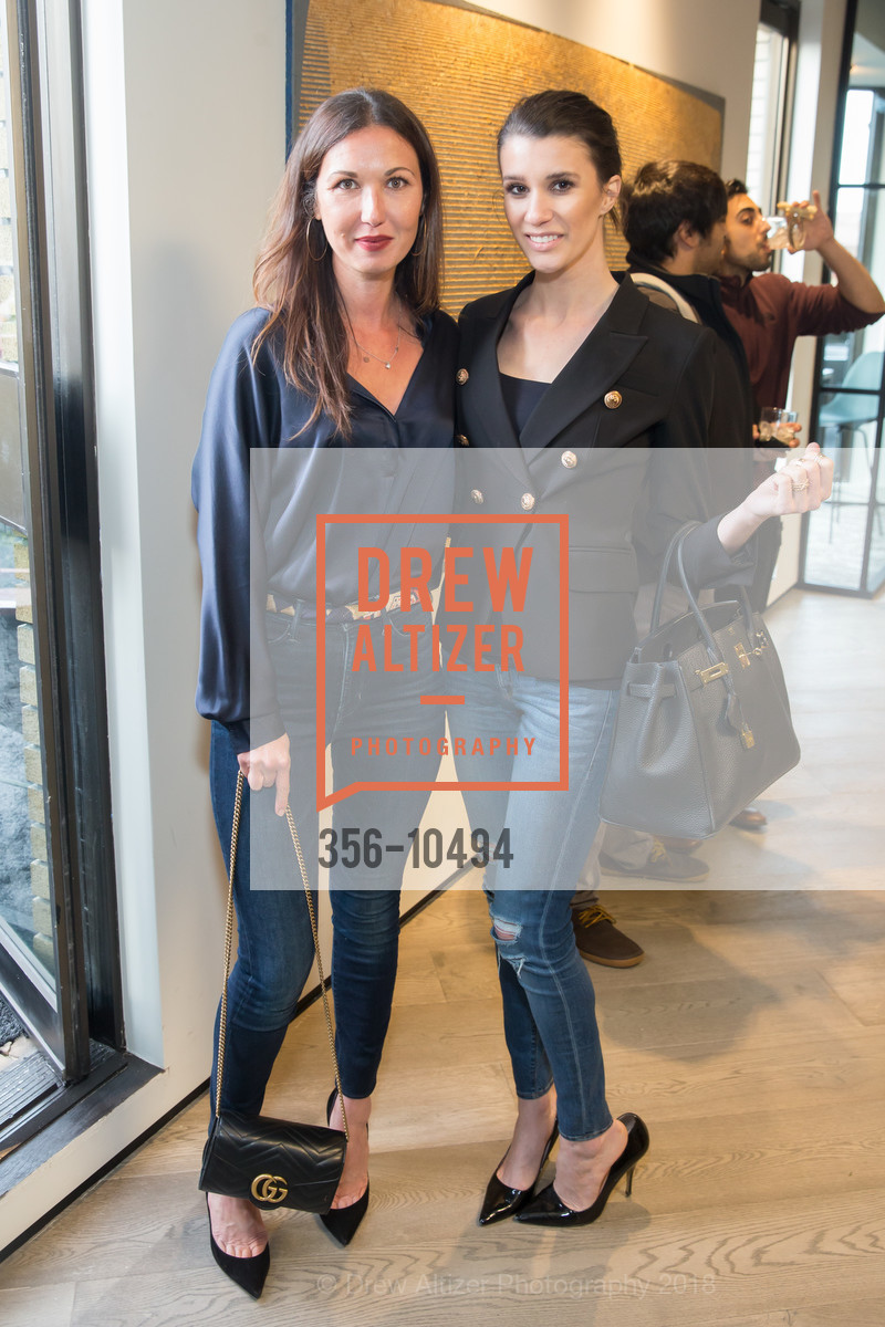 Camilla Papale, Elise Gabriel, CANOPY Jackson Square Opening, CANOPY, 4th Floor. 595 Pacific Avenue, April 24th, 2018, Photo #356-10494 Camilla Papale, Elise Gabriel, Photo #356-10494
