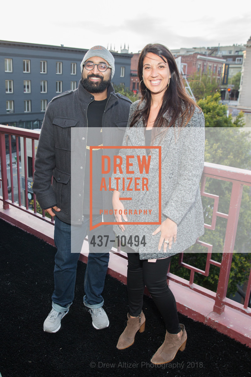 Omar Qadir, Judith Shahvar, CANOPY Jackson Square Opening, CANOPY, 4th Floor. 595 Pacific Avenue, April 24th, 2018, Photo #437-10494 Omar Qadir, Judith Shahvar, Photo #437-10494