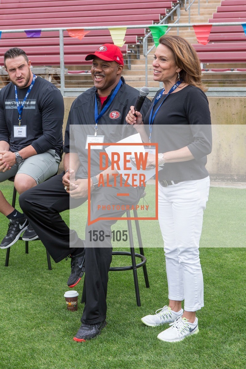 Joe Staley, Dennis Brown, Mindi Bach, Children's Champions, Stanford Stadium. 601 Nelson Rd, May 16th, 2015,Drew Altizer, Drew Altizer Photography, full-service agency, private events, San Francisco photographer, photographer california