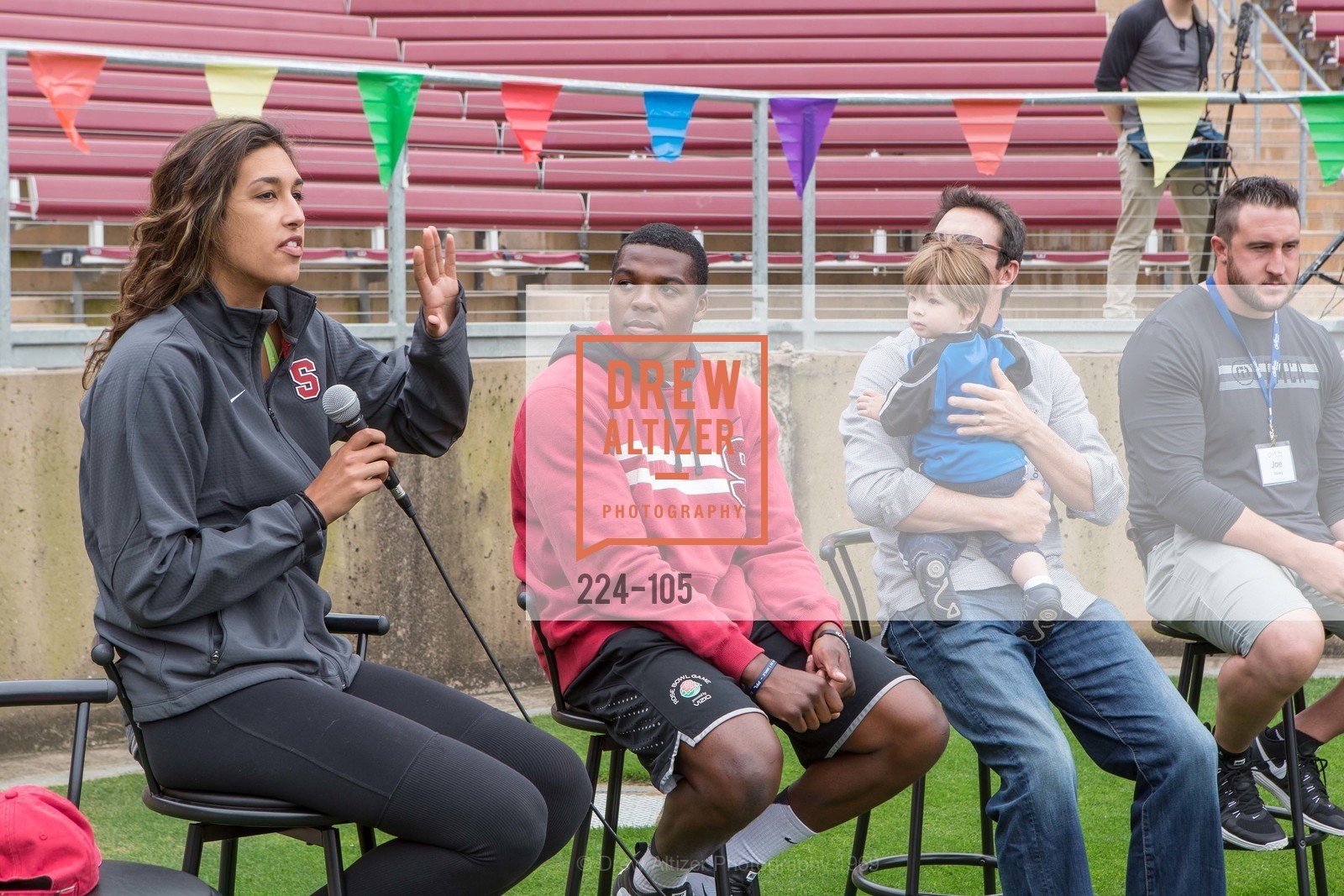 Kailee Johnson, Jordan Richards, Joe Cannon, Joe Staley, Children's Champions, Stanford Stadium. 601 Nelson Rd, May 16th, 2015,Drew Altizer, Drew Altizer Photography, full-service agency, private events, San Francisco photographer, photographer california