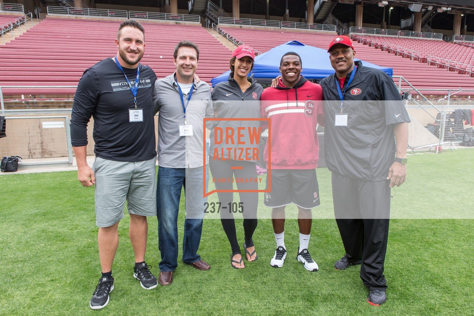 Joe Staley, Joe Cannon, Kailee Johnson, Jordan Richards, Dennis Brown, Children's Champions, Stanford Stadium. 601 Nelson Rd, May 16th, 2015,Drew Altizer, Drew Altizer Photography, full-service agency, private events, San Francisco photographer, photographer california