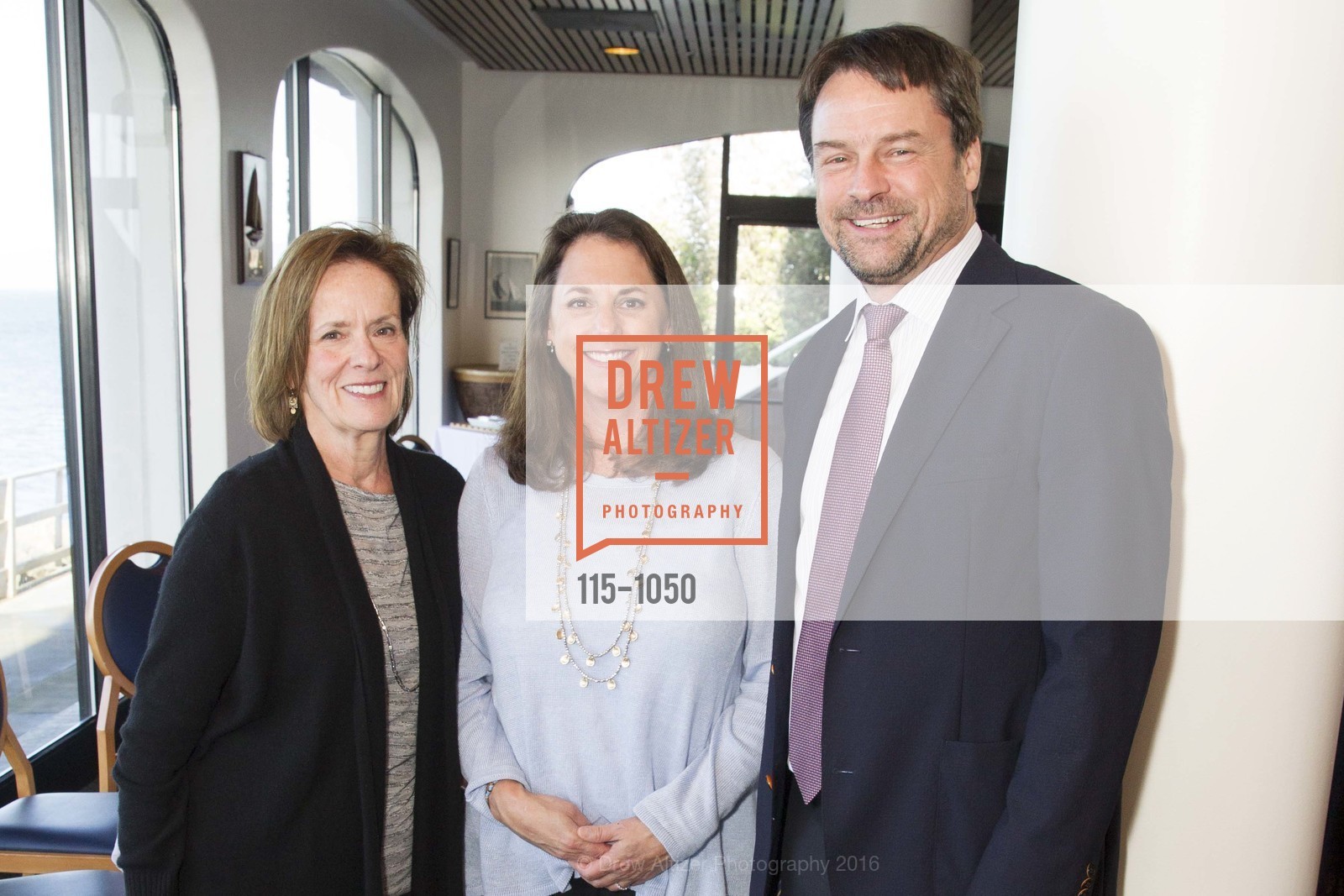Mary Klays, Caroline Everett, John Baker, WildAid St. Francis Yacht Club, St. Francis Yacht Club. 99 Yacht Rd, March 24th, 2016, Photo #115-1050 Mary Klays, Caroline Everett, John Baker, Photo #115-1050