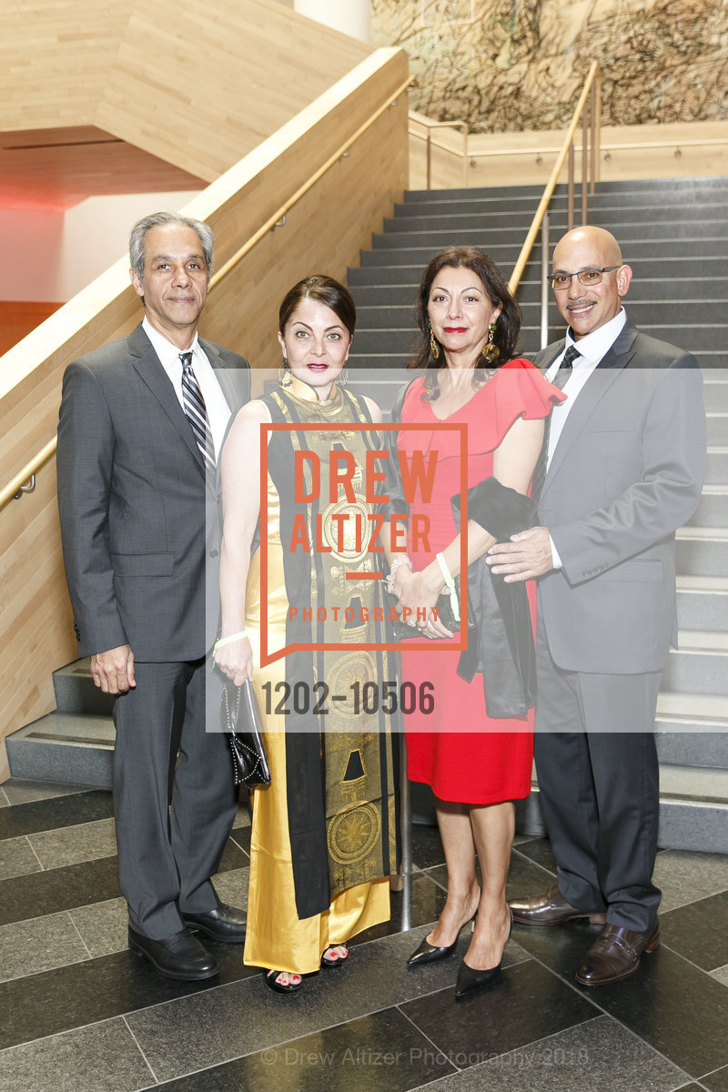 Sassan Sahami, Neva Novari, Sherry Eliopoulos, Peter Eliopoulos, SFMOMA Modern Ball 2018, SFMOMA. 171 Natoma Street, San Francisco, CA, April 25th, 2018, Photo #1202-10506 Sassan Sahami, Neva Novari, Sherry Eliopoulos, Peter Eliopoulos, Photo #1202-10506