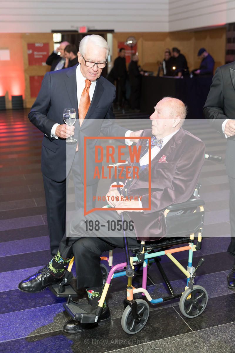 Chuck Schwab, George Shultz, SFMOMA Modern Ball 2018, SFMOMA. 171 Natoma Street, San Francisco, CA, April 25th, 2018, Photo #198-10506 Chuck Schwab, George Shultz, Photo #198-10506
