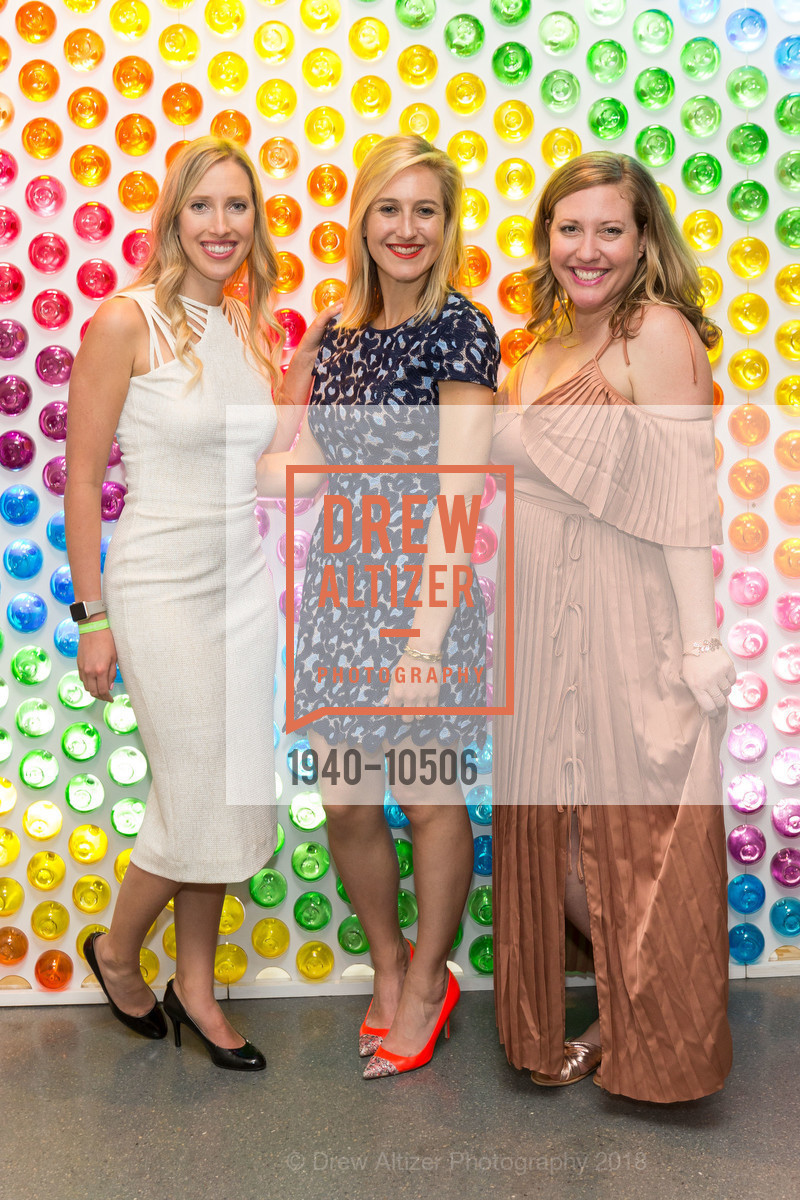 Lauren Laribee, Chanel Caplan, Katie Selfridge, SFMOMA Modern Ball 2018, SFMOMA. 171 Natoma Street, San Francisco, CA, April 25th, 2018, Photo #1940-10506 Lauren Laribee, Chanel Caplan, Katie Selfridge, Photo #1940-10506