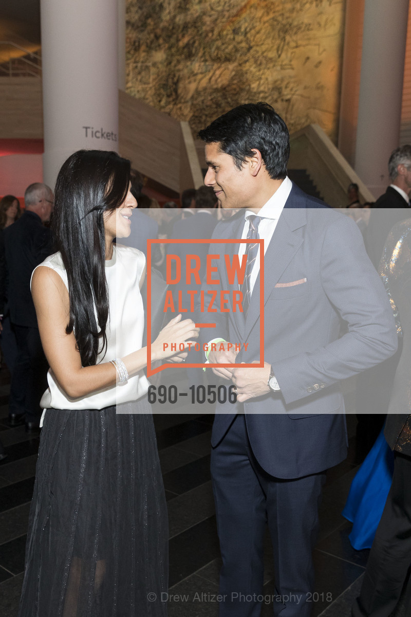 Megha Tolia, Nirav Tolia, SFMOMA Modern Ball 2018, SFMOMA. 171 Natoma Street, San Francisco, CA, April 25th, 2018, Photo #690-10506 Megha Tolia, Nirav Tolia, Photo #690-10506